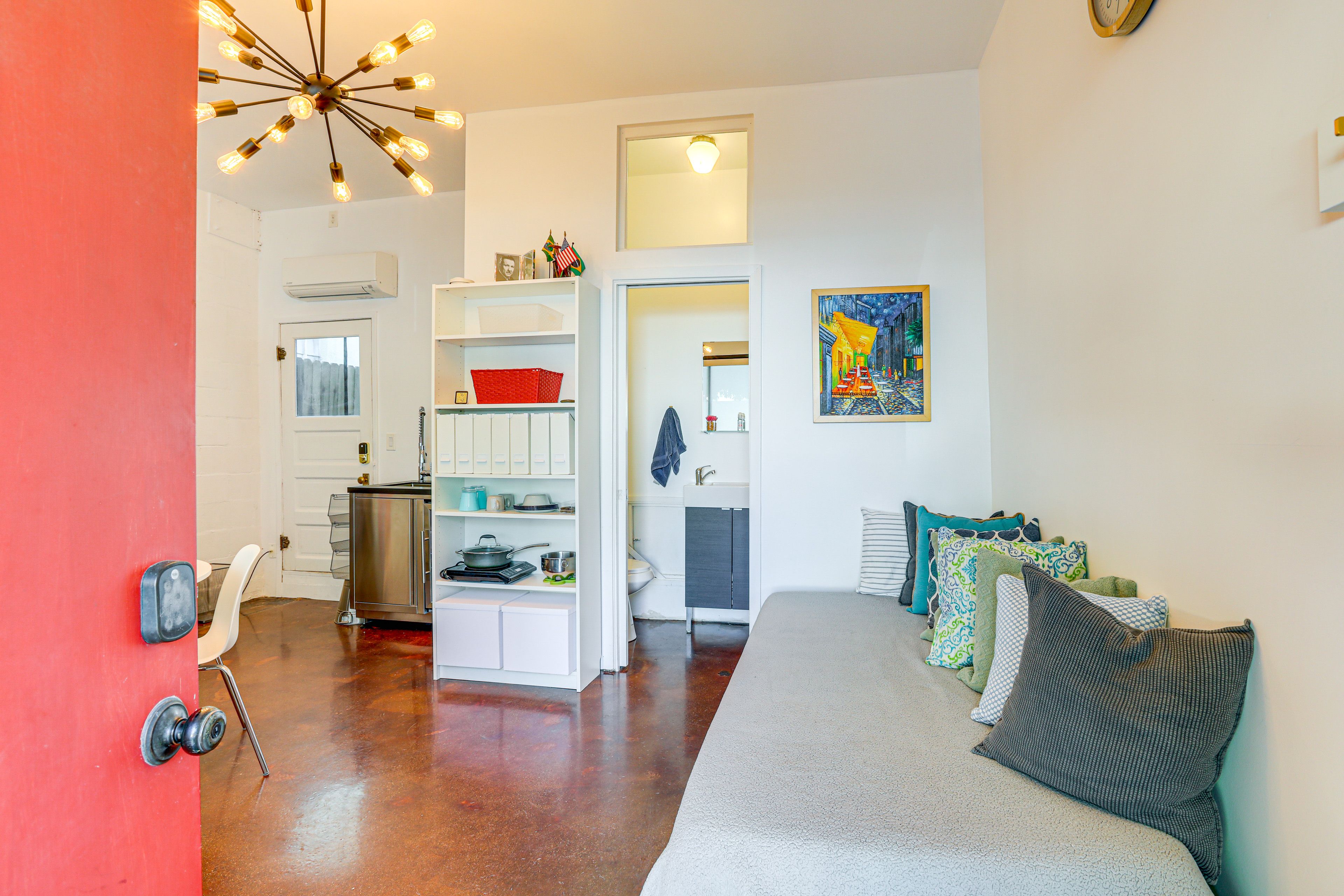 Sacramento Vacation Rental | Studio | 1BA | 250 Sq Ft | Steps to Enter