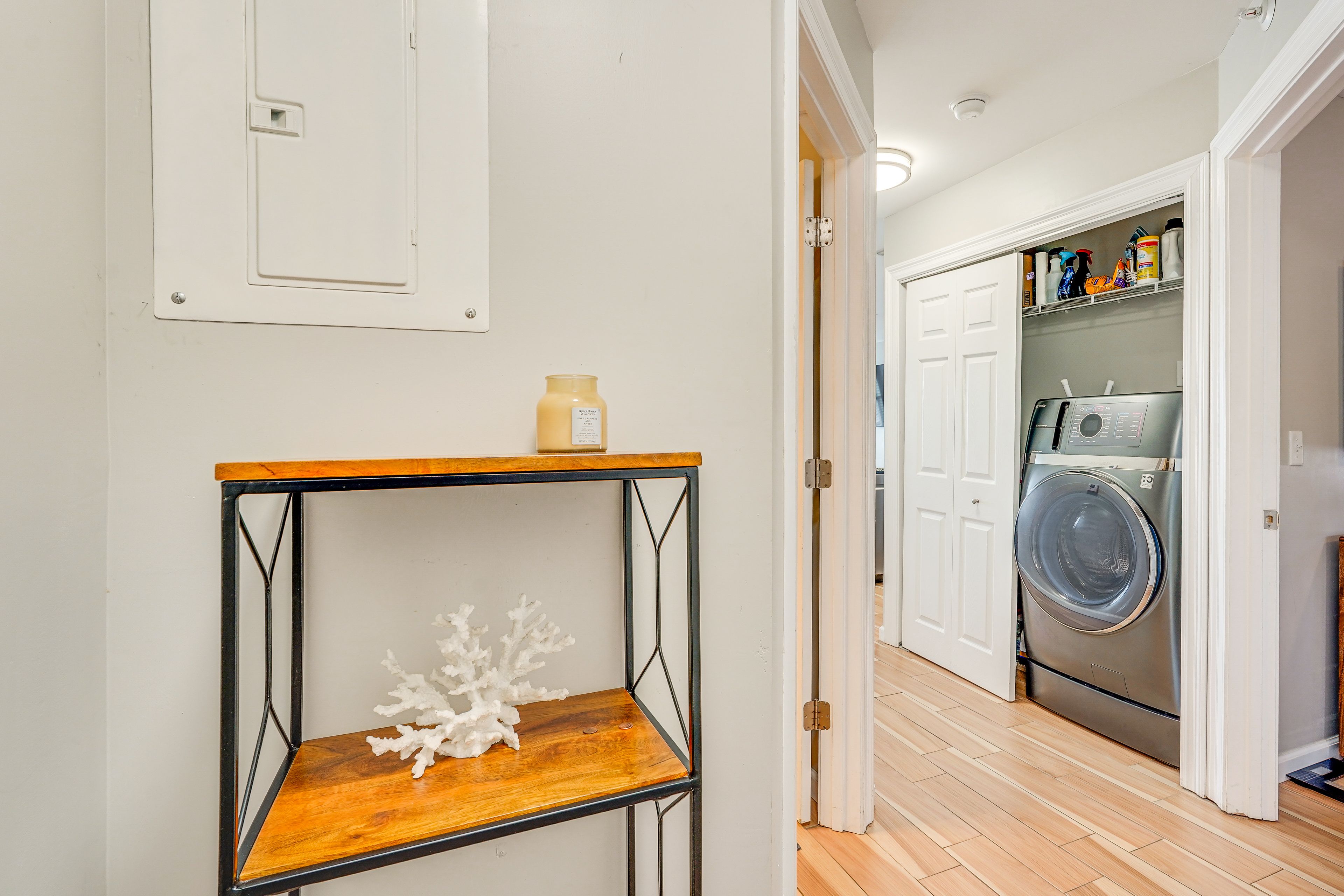 Entry | In-Unit Laundry | Detergent | Iron & Board