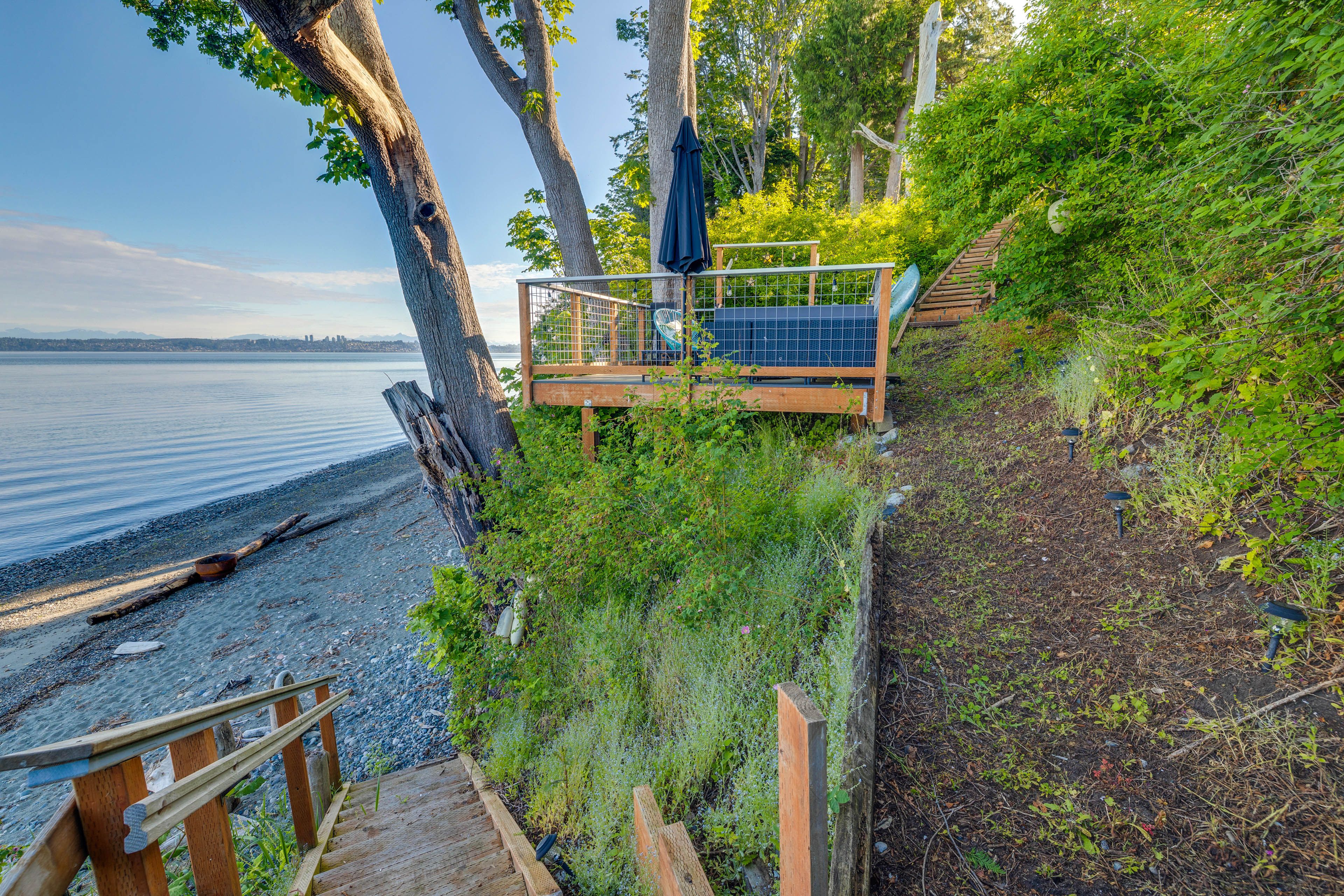 Stairs to Private Beach