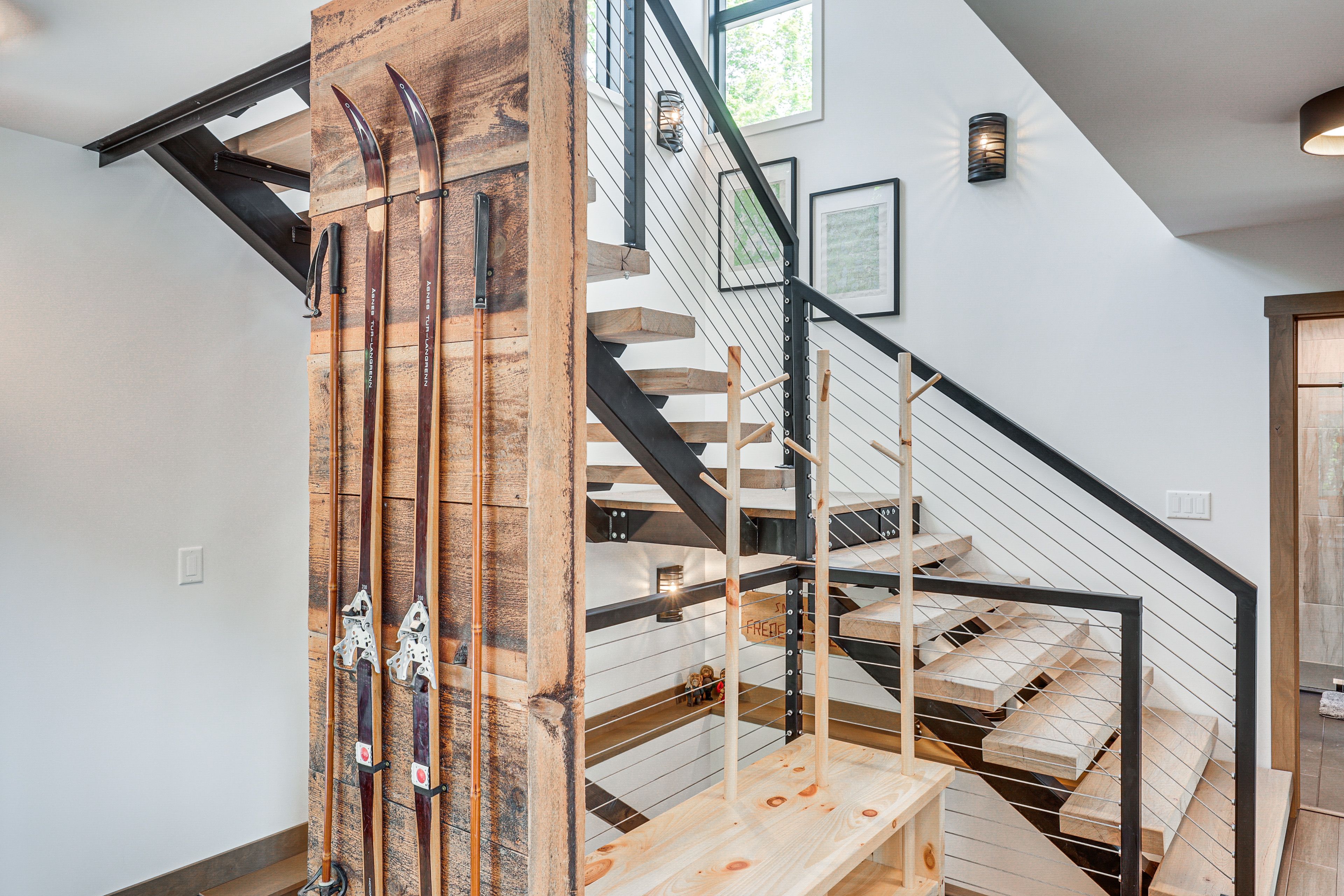 Stairs to 2nd Floor & Basement