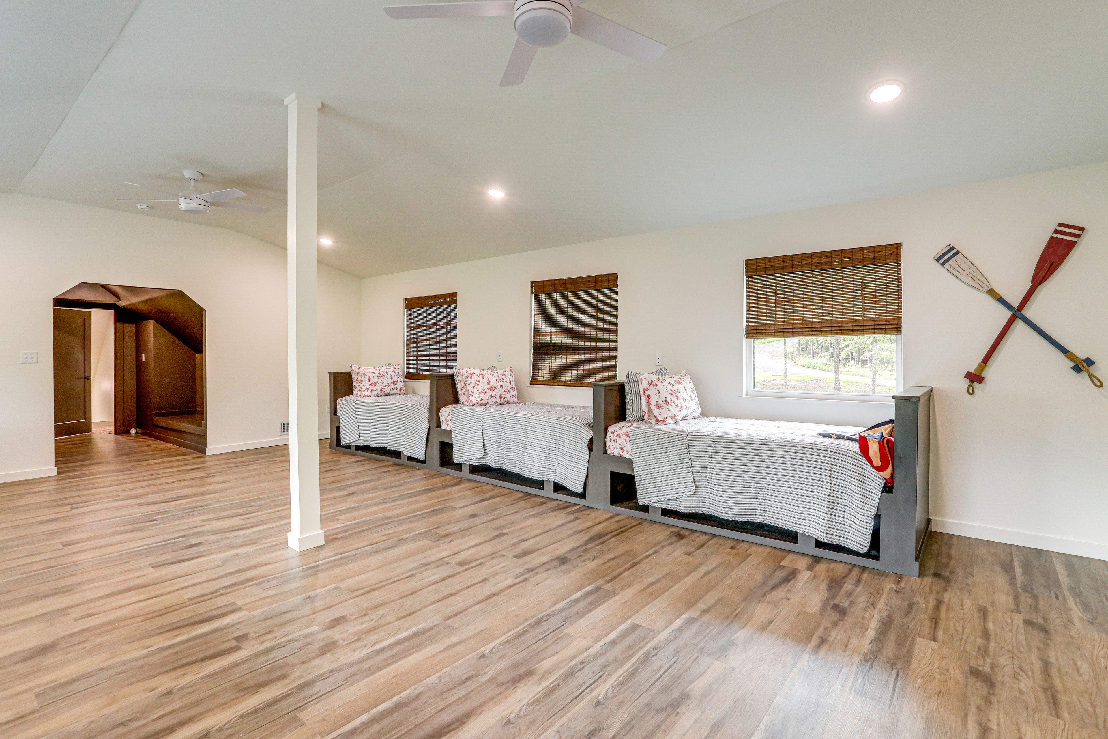 Bedroom 5 | 6 Twin Beds | Upper Floor