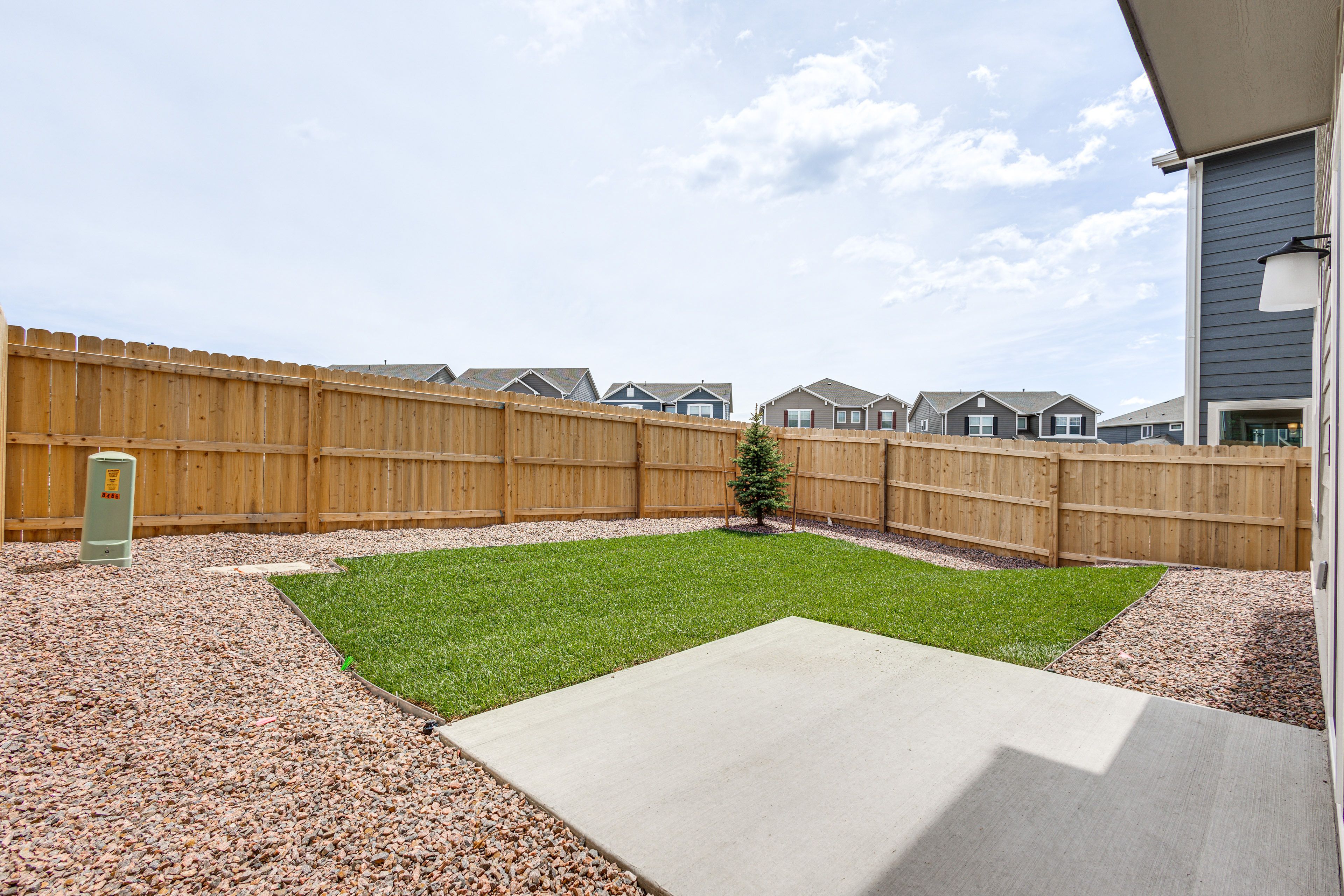 Fenced Backyard