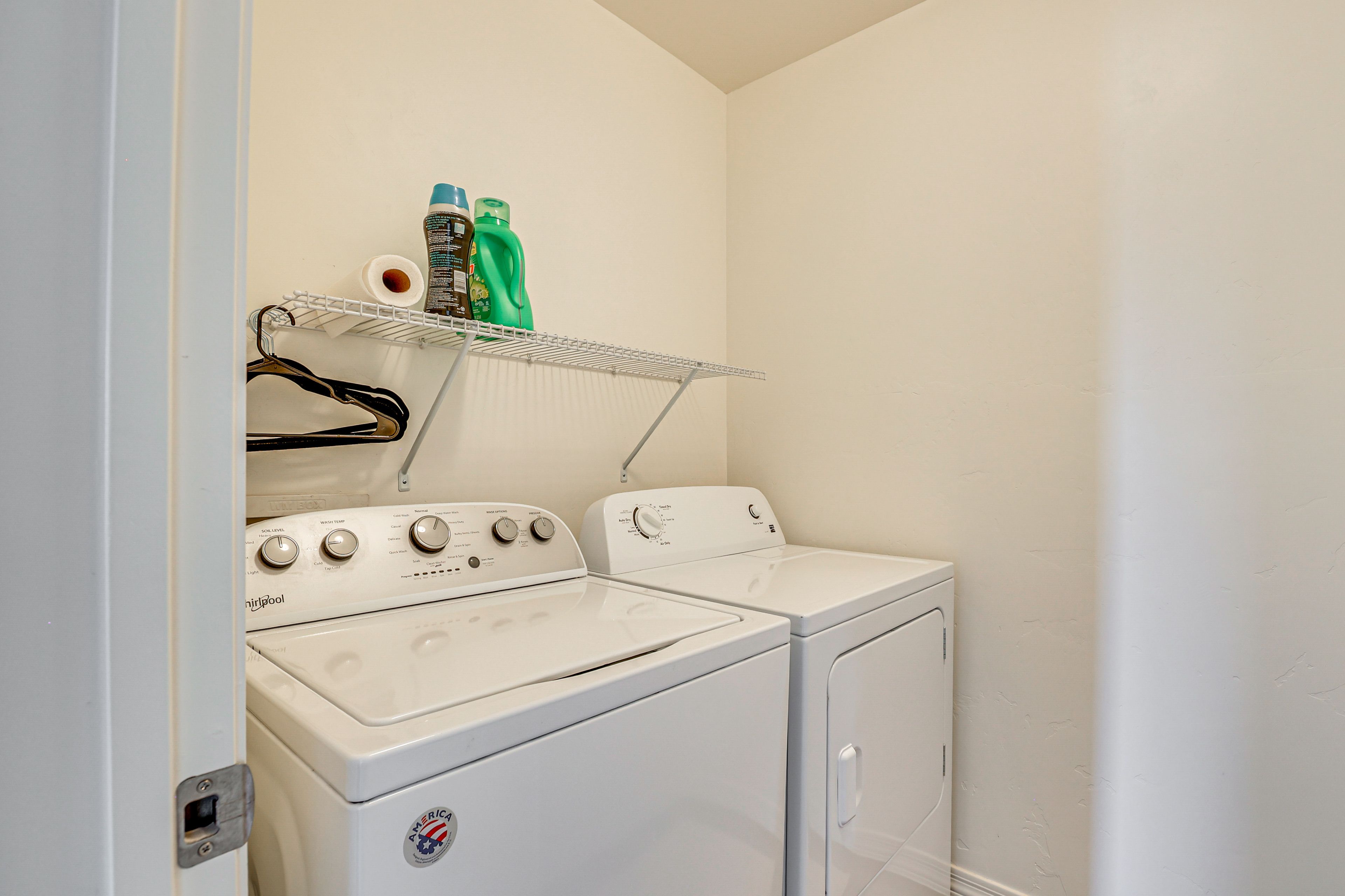 Laundry Room | Iron/Board | Detergent Provided