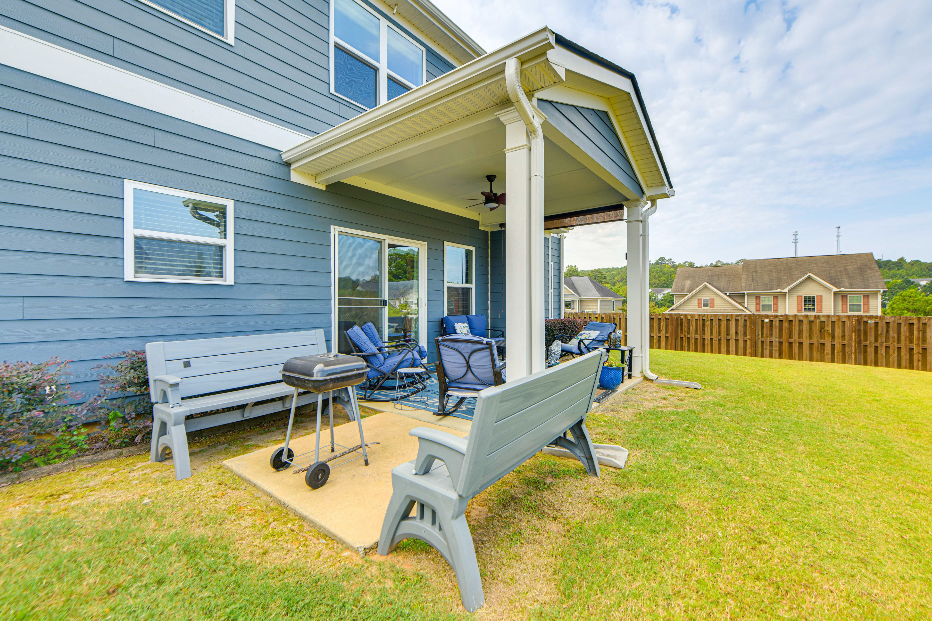 Patio | Fenced-In Yard