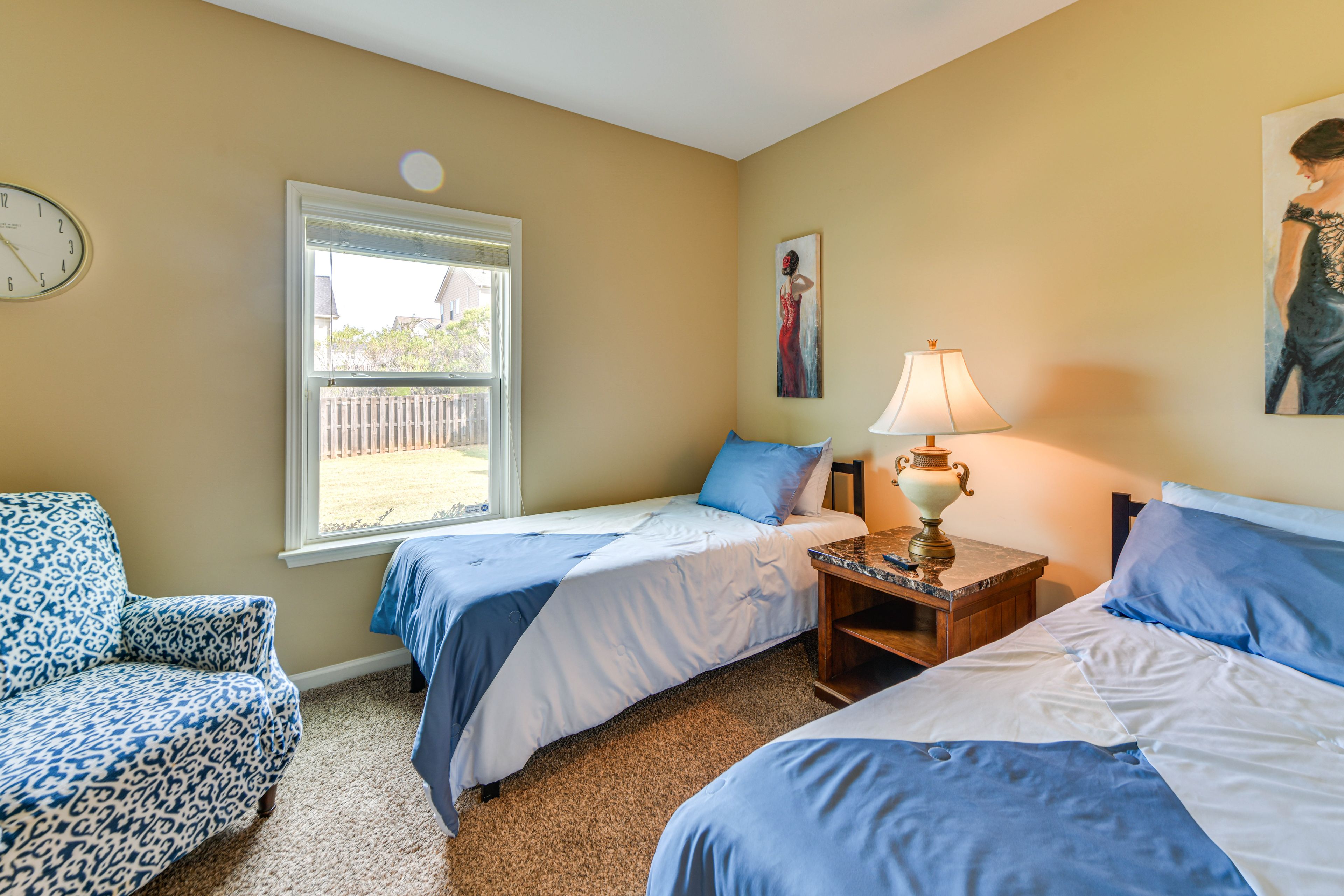 Bedroom 5 | 2 Twin Beds | 1st Floor
