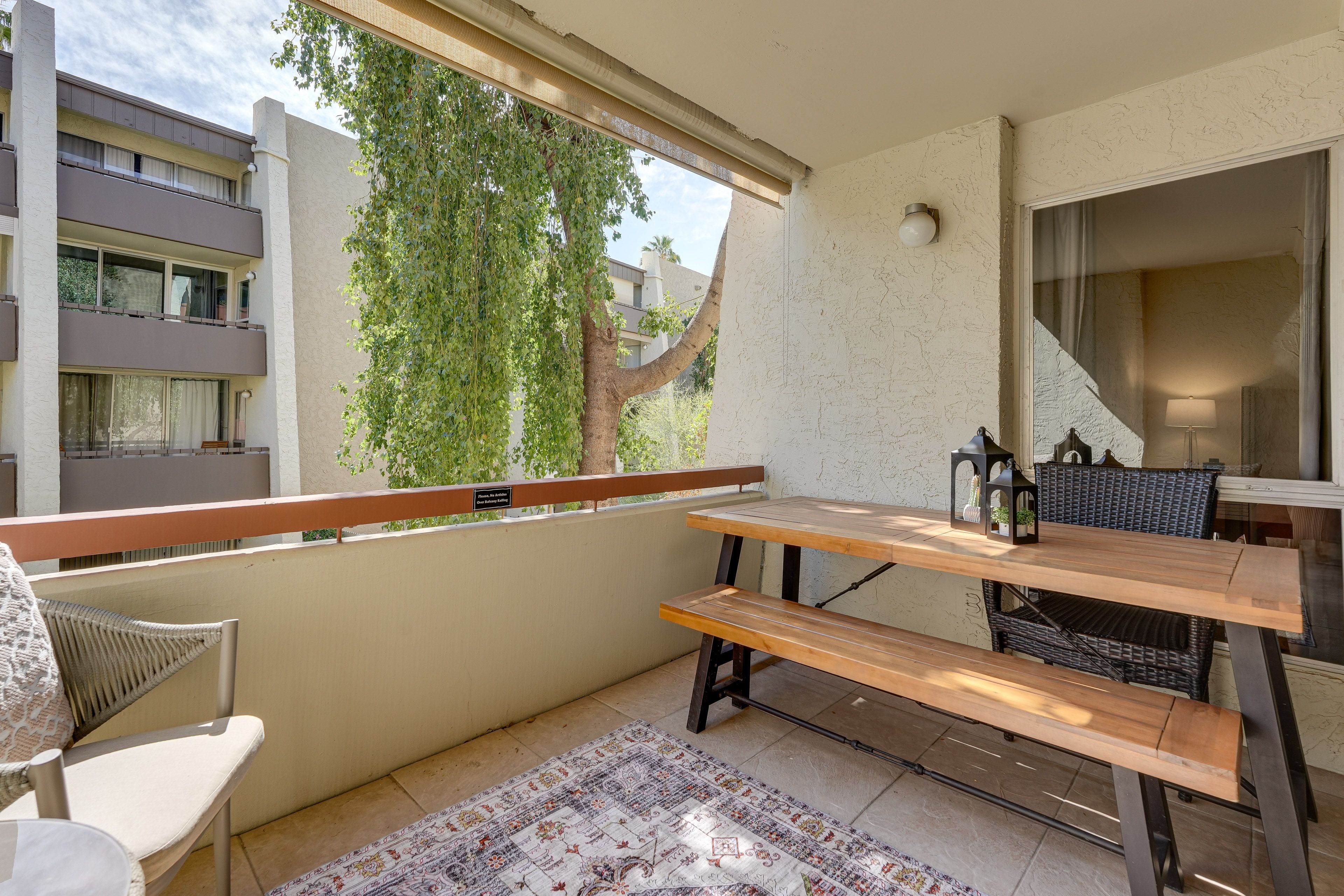 Private Balcony | Outdoor Dining Area