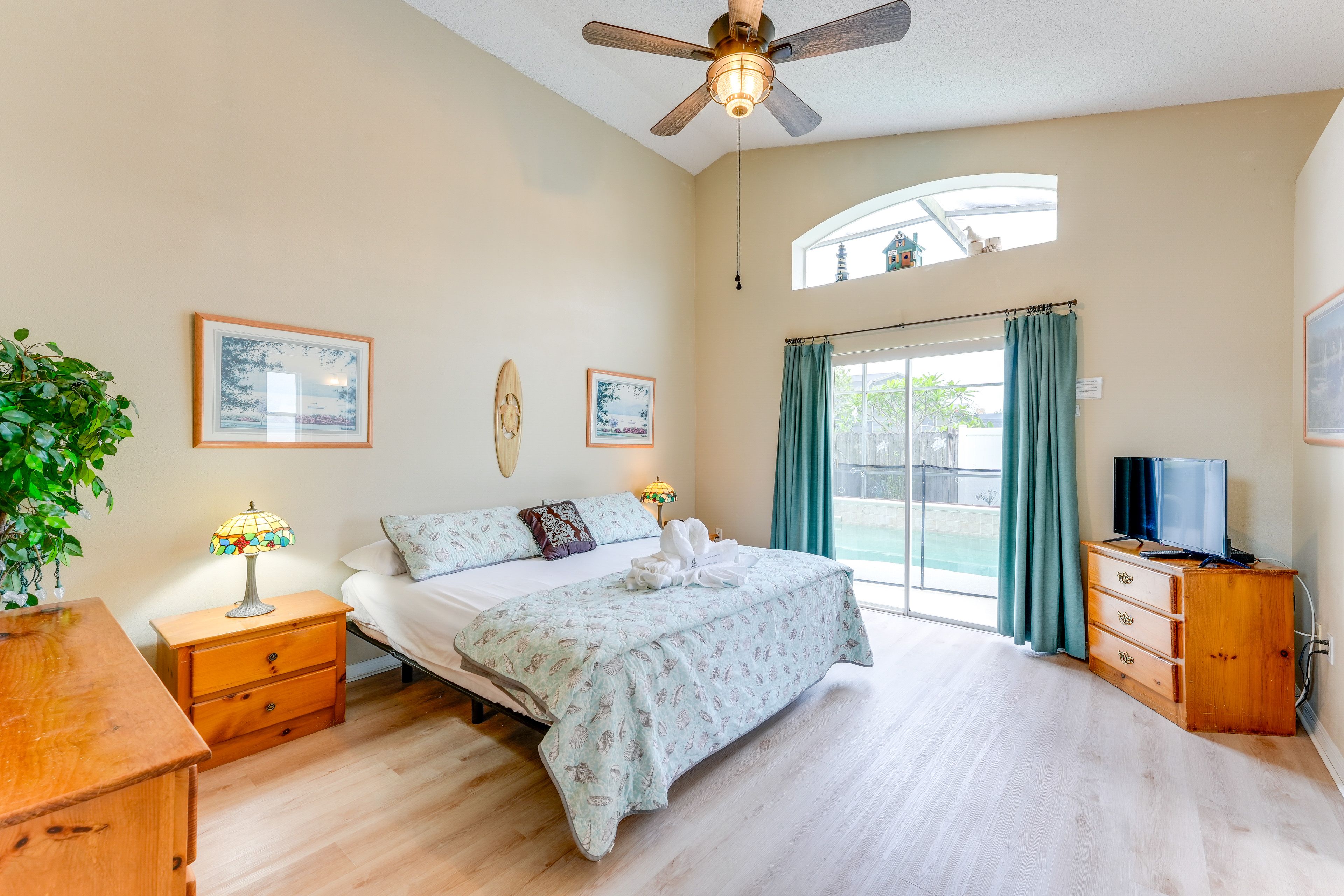 Bedroom 1 | King Bed | Patio Access