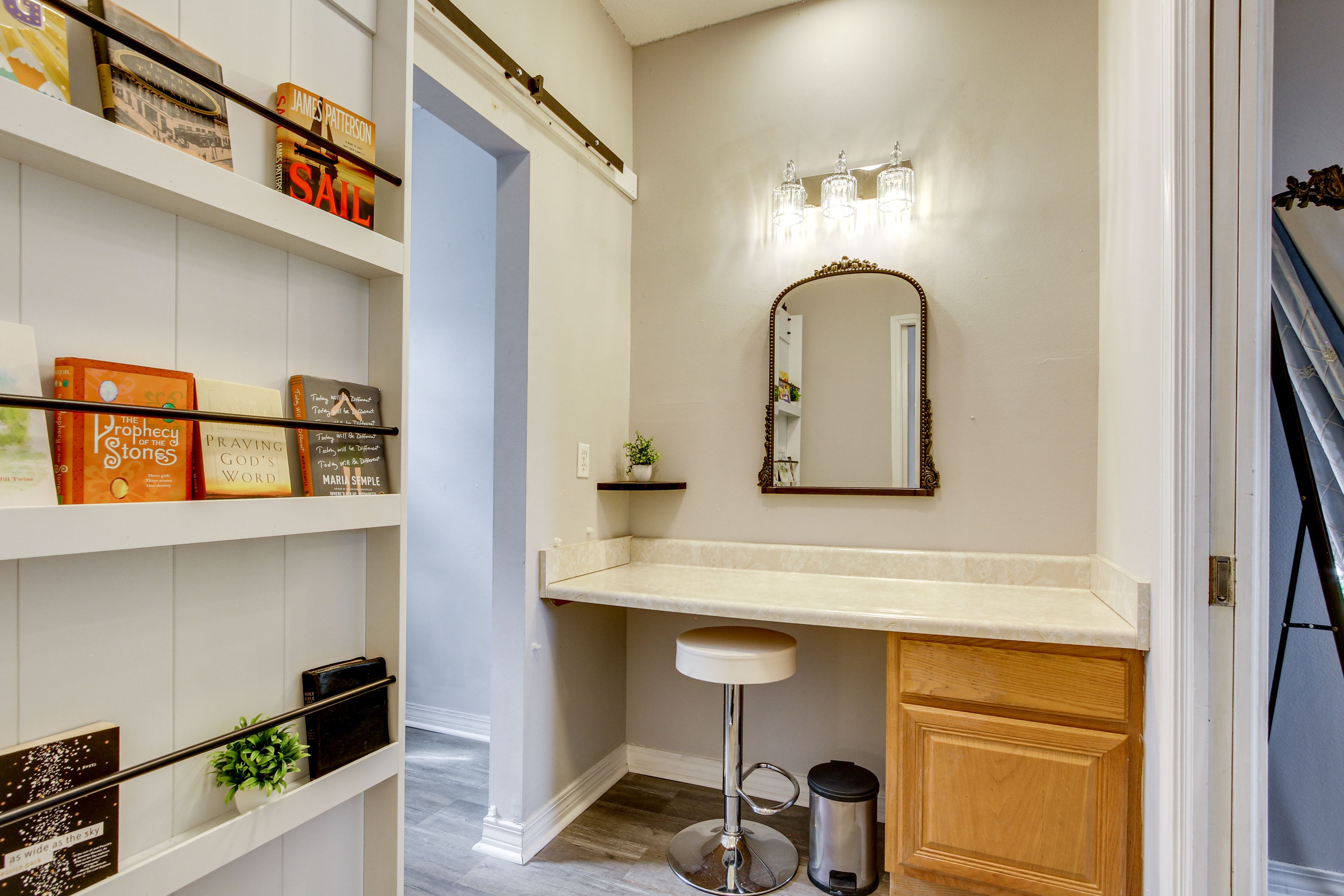 Hallway | Vanity | Books | 2nd Floor