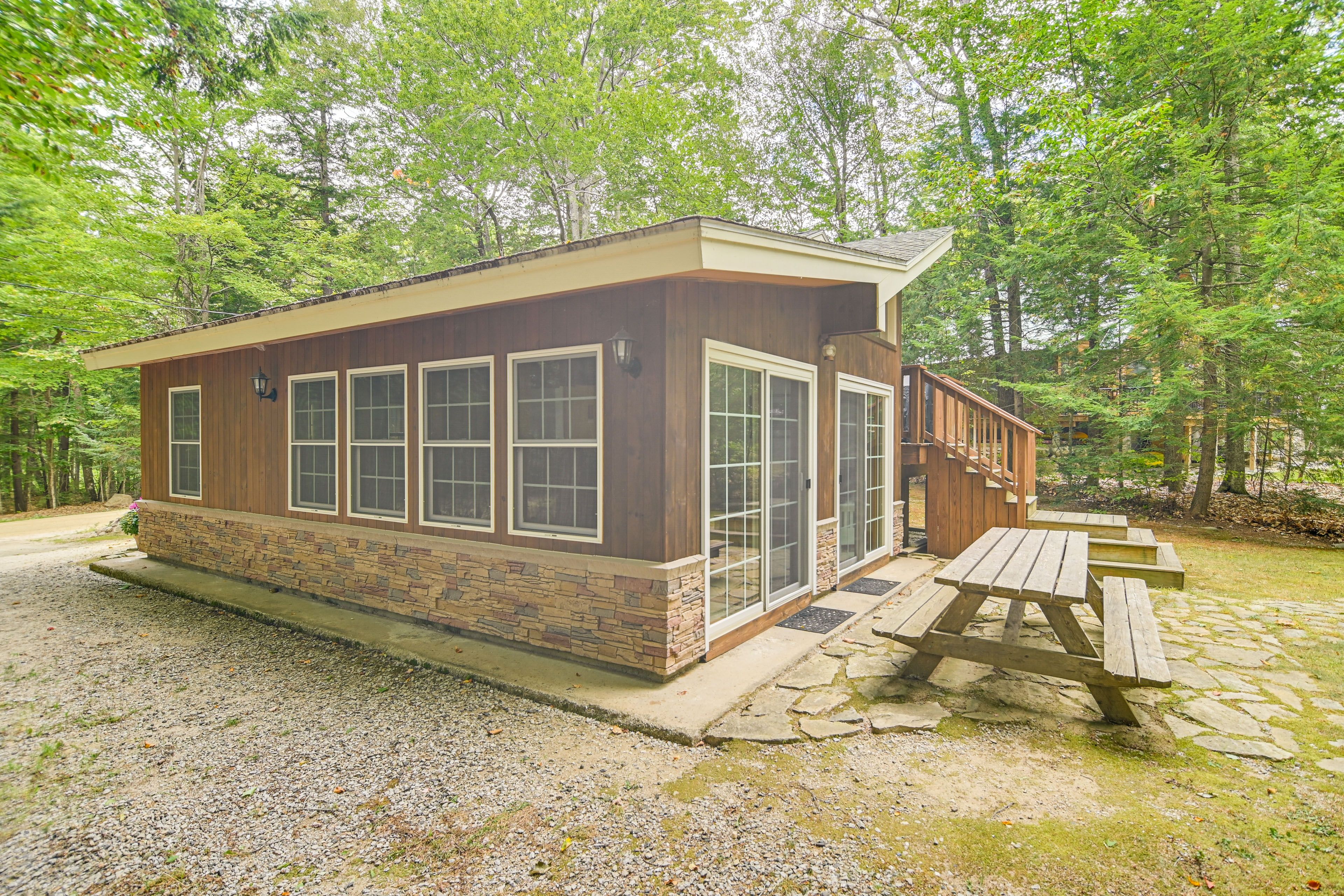 Private Yard | Kayaks & Canoes Provided