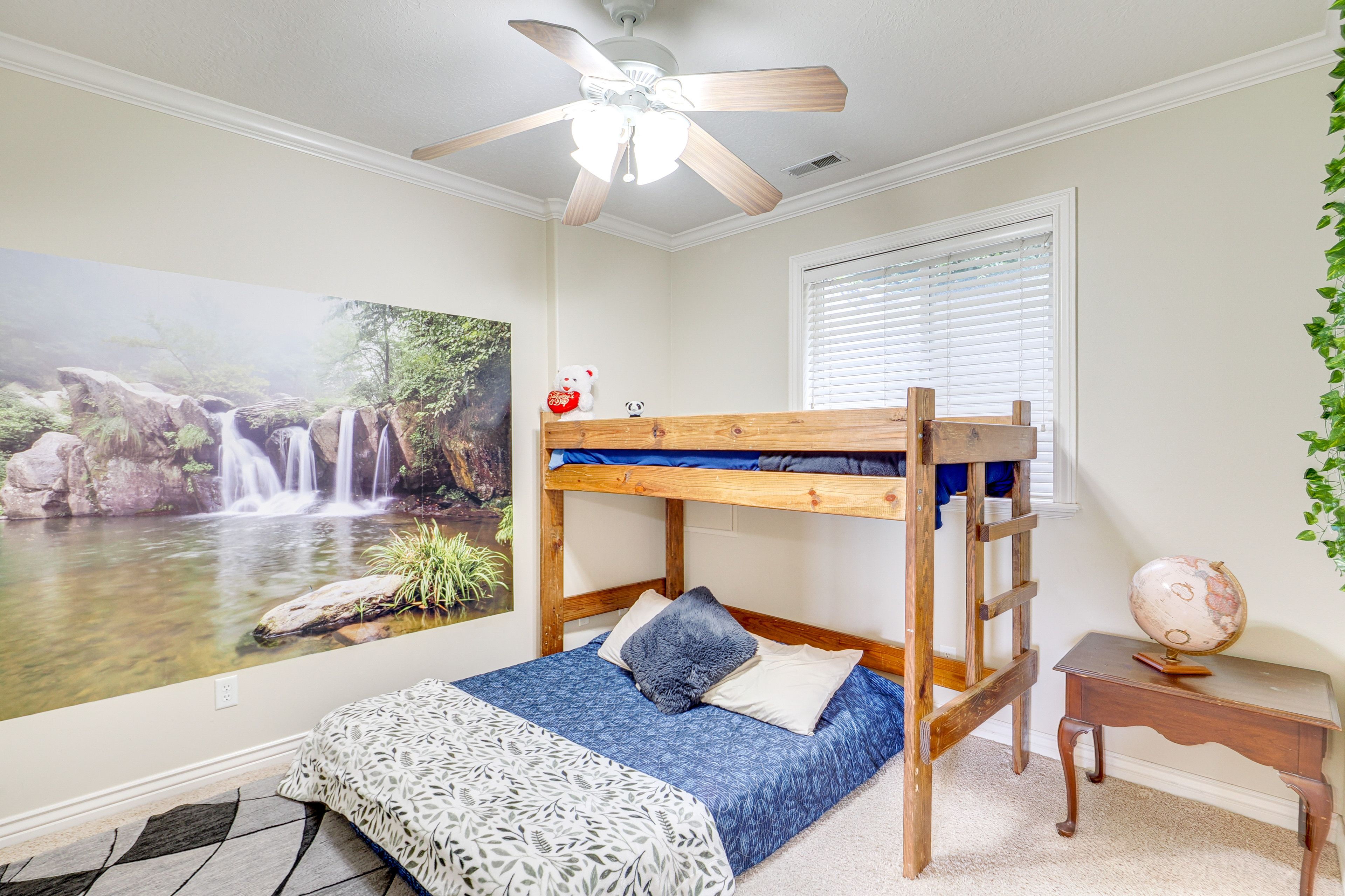 Bedroom 3 | Queen Bed | Lofted Twin Bed