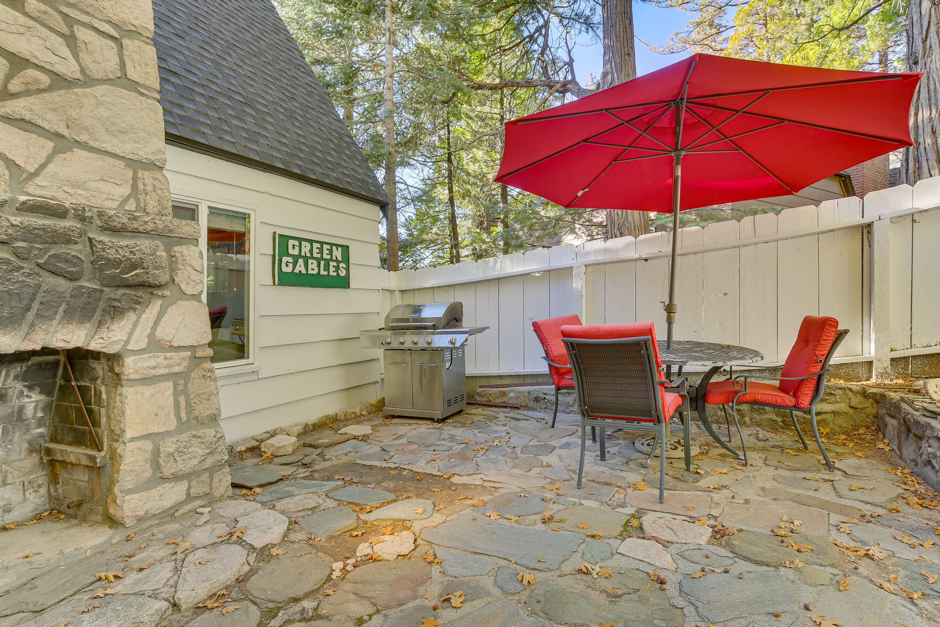 Back Patio | Fenced-In Yard | Gas Grill