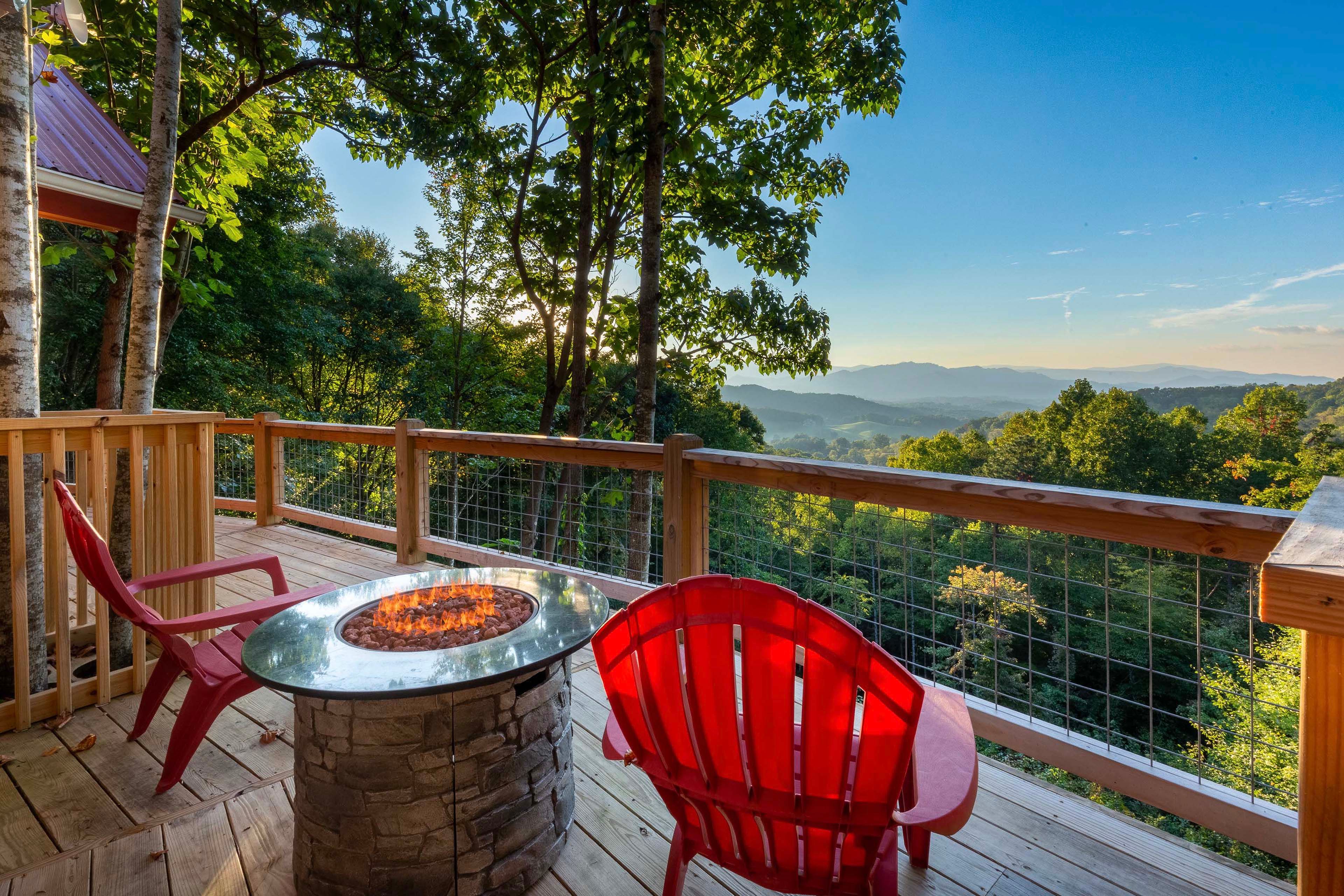 Waynesville Vacation Rental | 2BR | 2BA | Steps Required | 1,600 Sq Ft