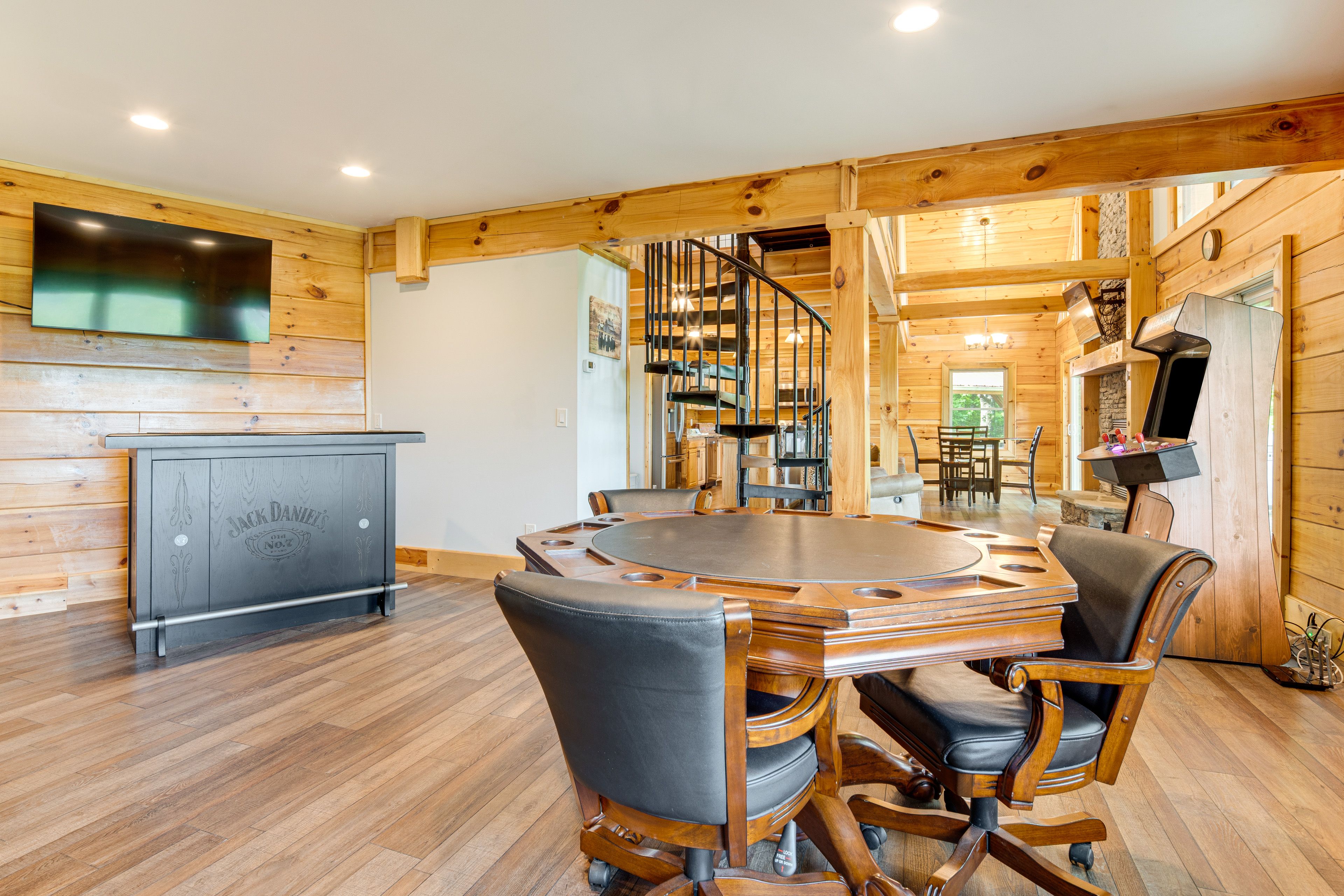 Game Room | Poker/Bumper Pool Table | Darts | 1st Floor