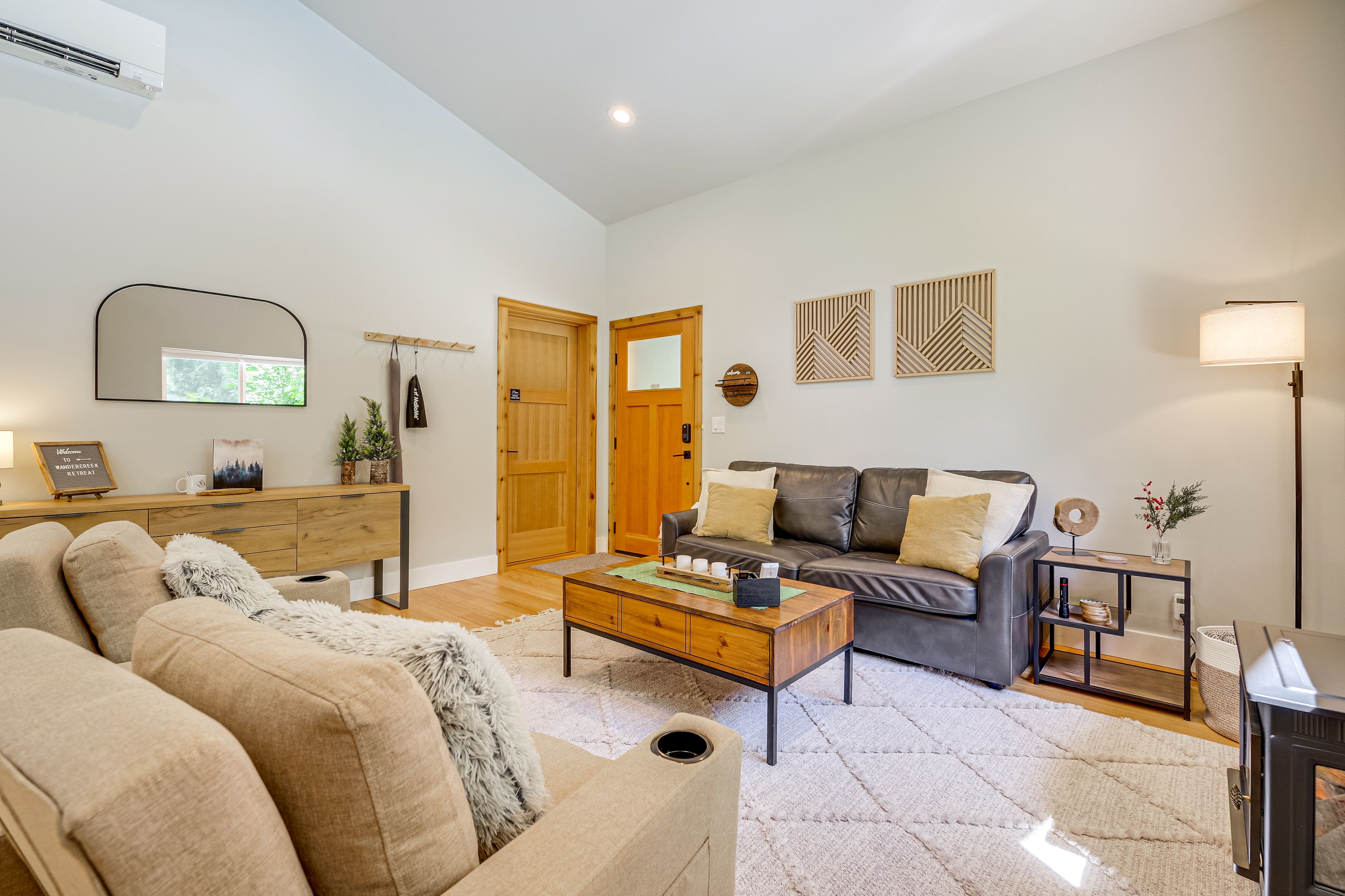 Living Area | Queen Sleeper Sofa
