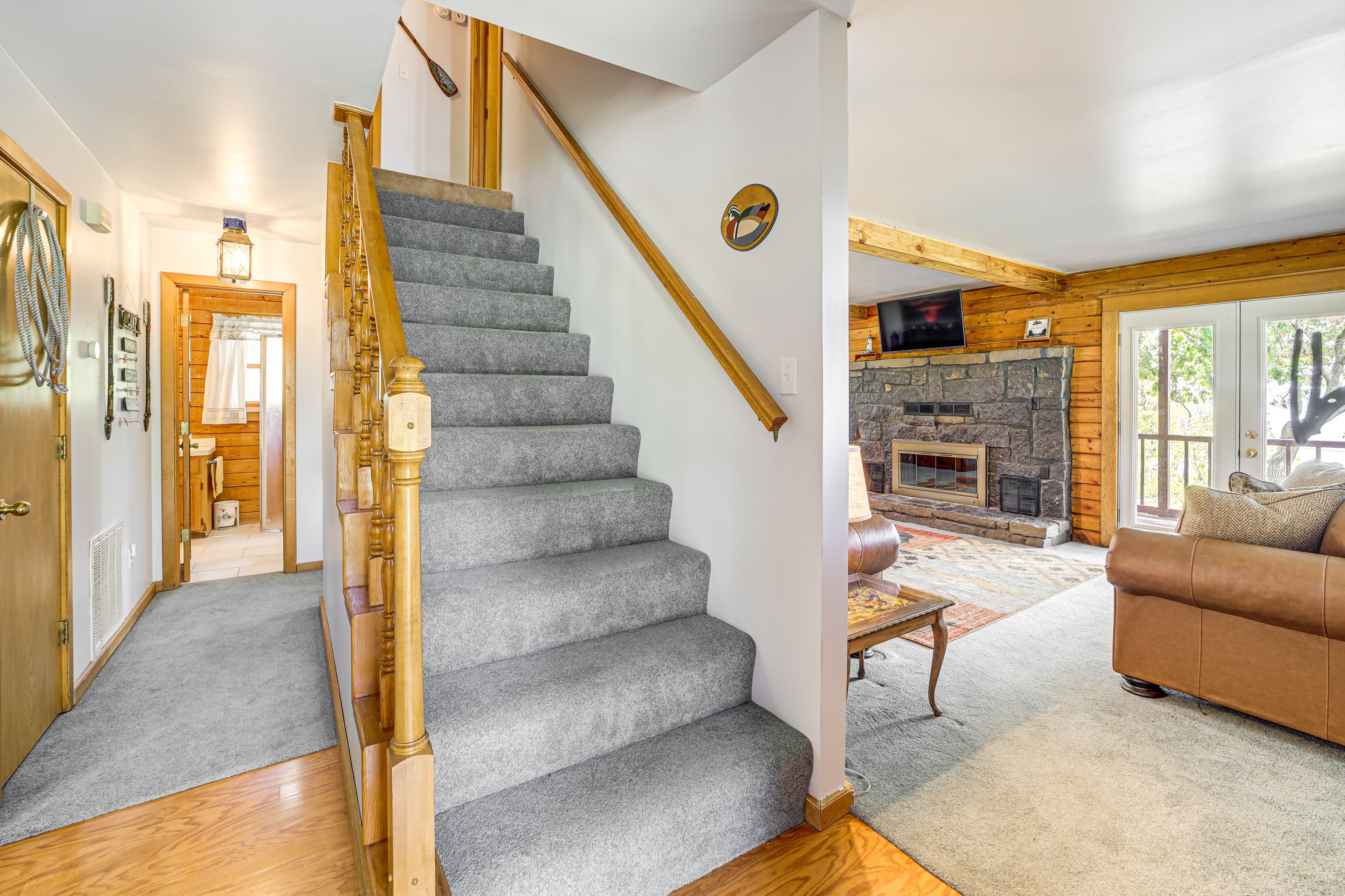 Stairs to Access 2nd Floor