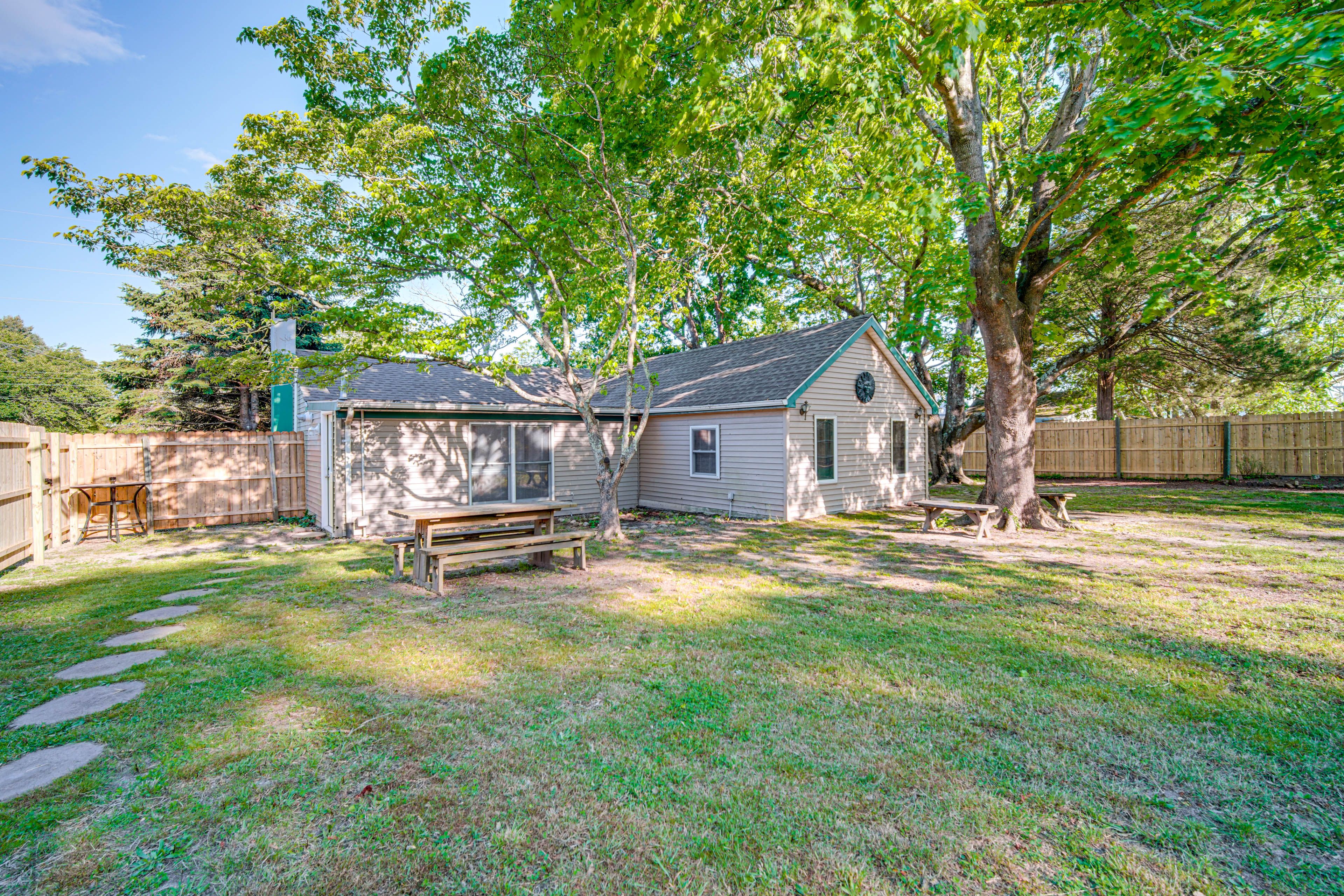 Fenced Backyard