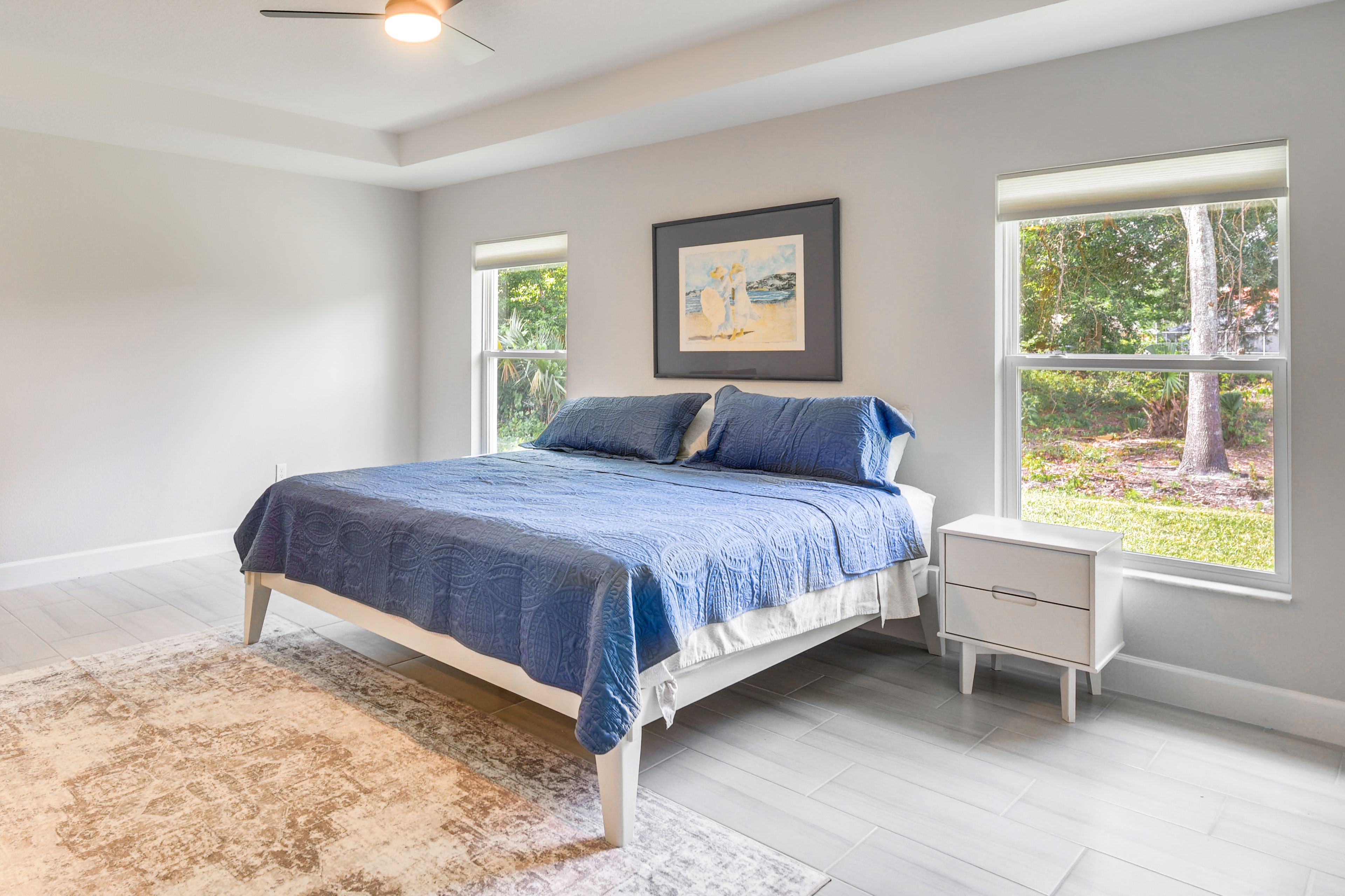 Bedroom 1 | King Bed | Linens Provided | Smart TV