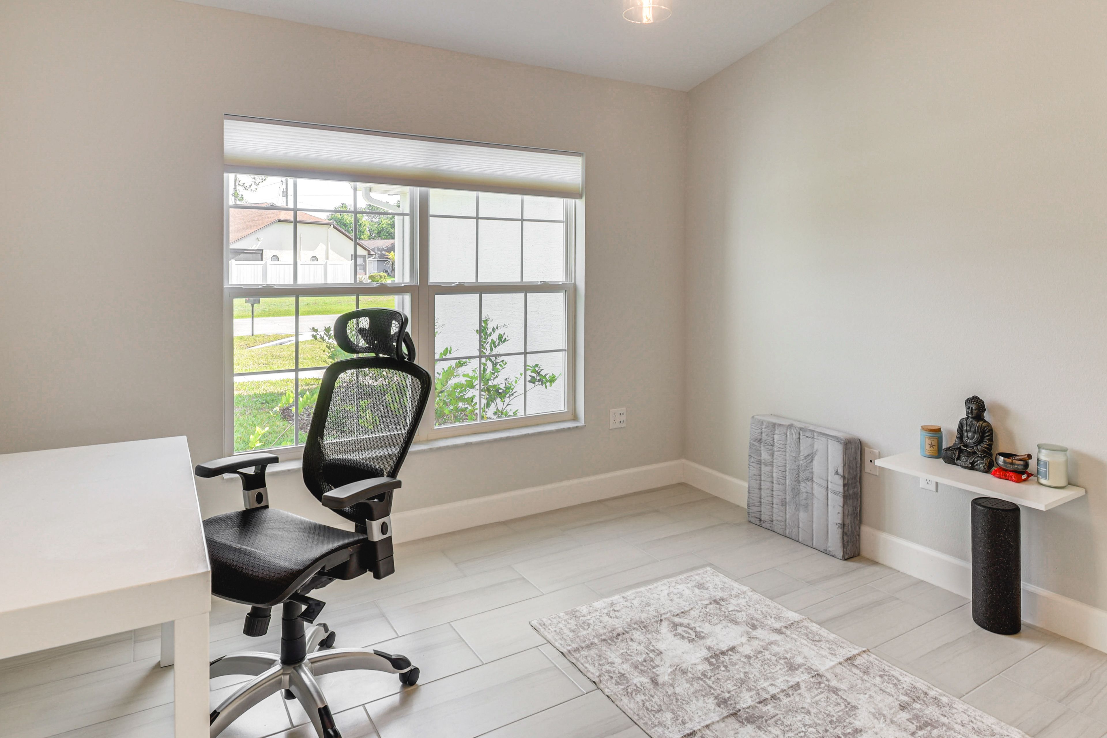 Office | Laptop-Friendly Workspace | Free WiFi | Yoga Meditation Area