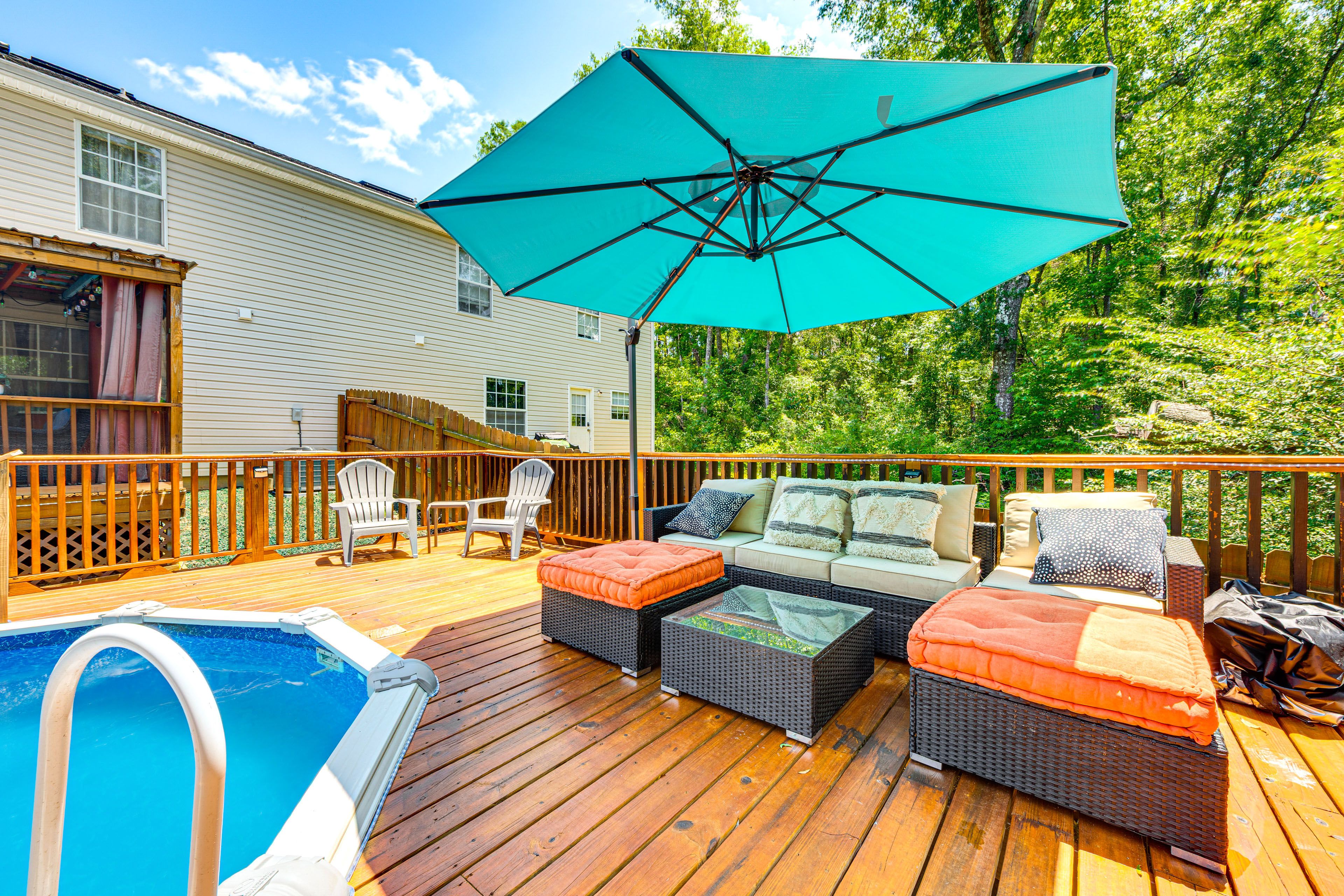 Deck | Private Pool | Lounge Furniture