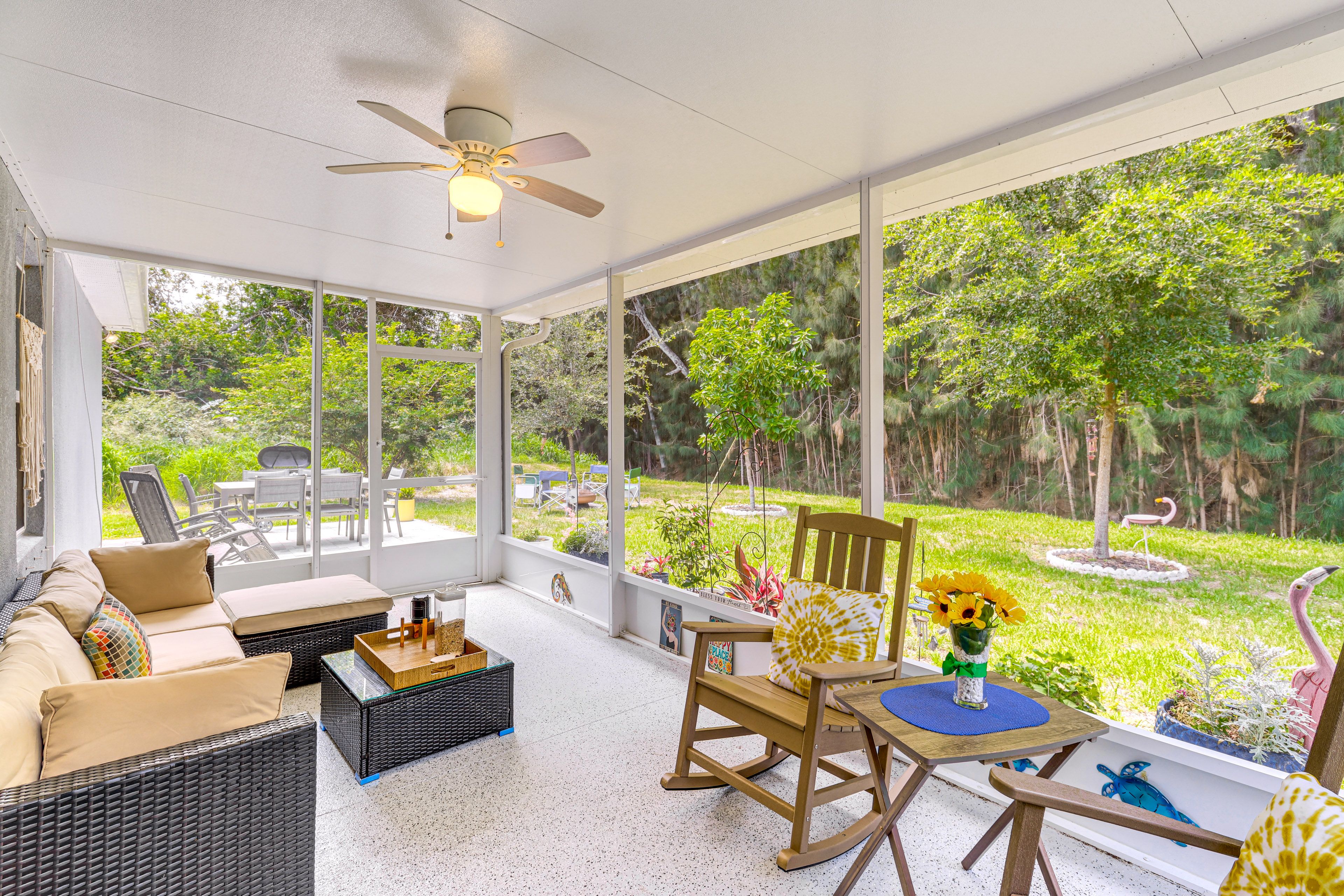 Sebastian Vacation Rental | 4BR | 2BA | 1,800 Sq Ft | Small Step to Enter