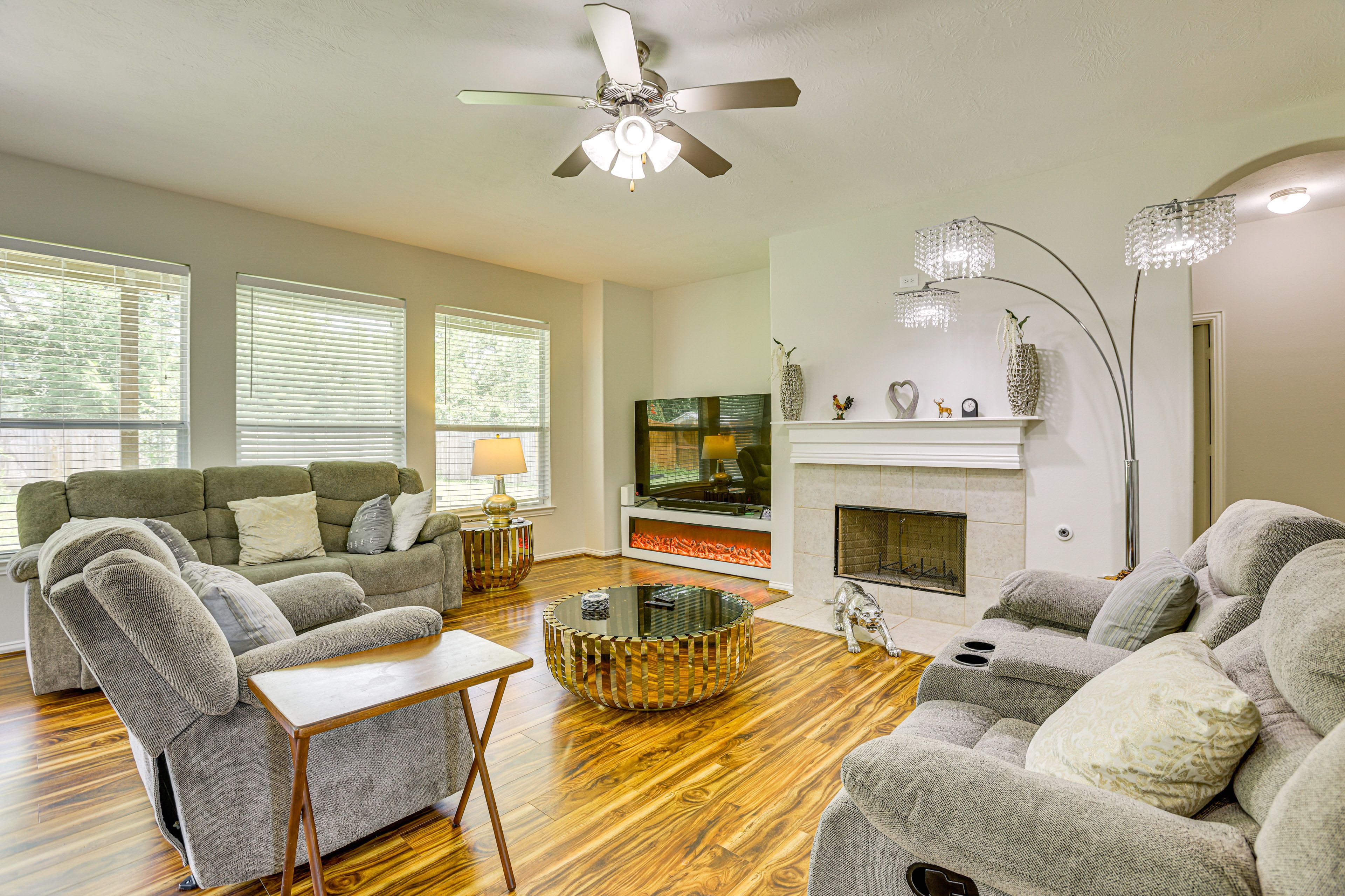 Living Room | Free WiFi | Smart TV | 2-Story Home | 1st Floor