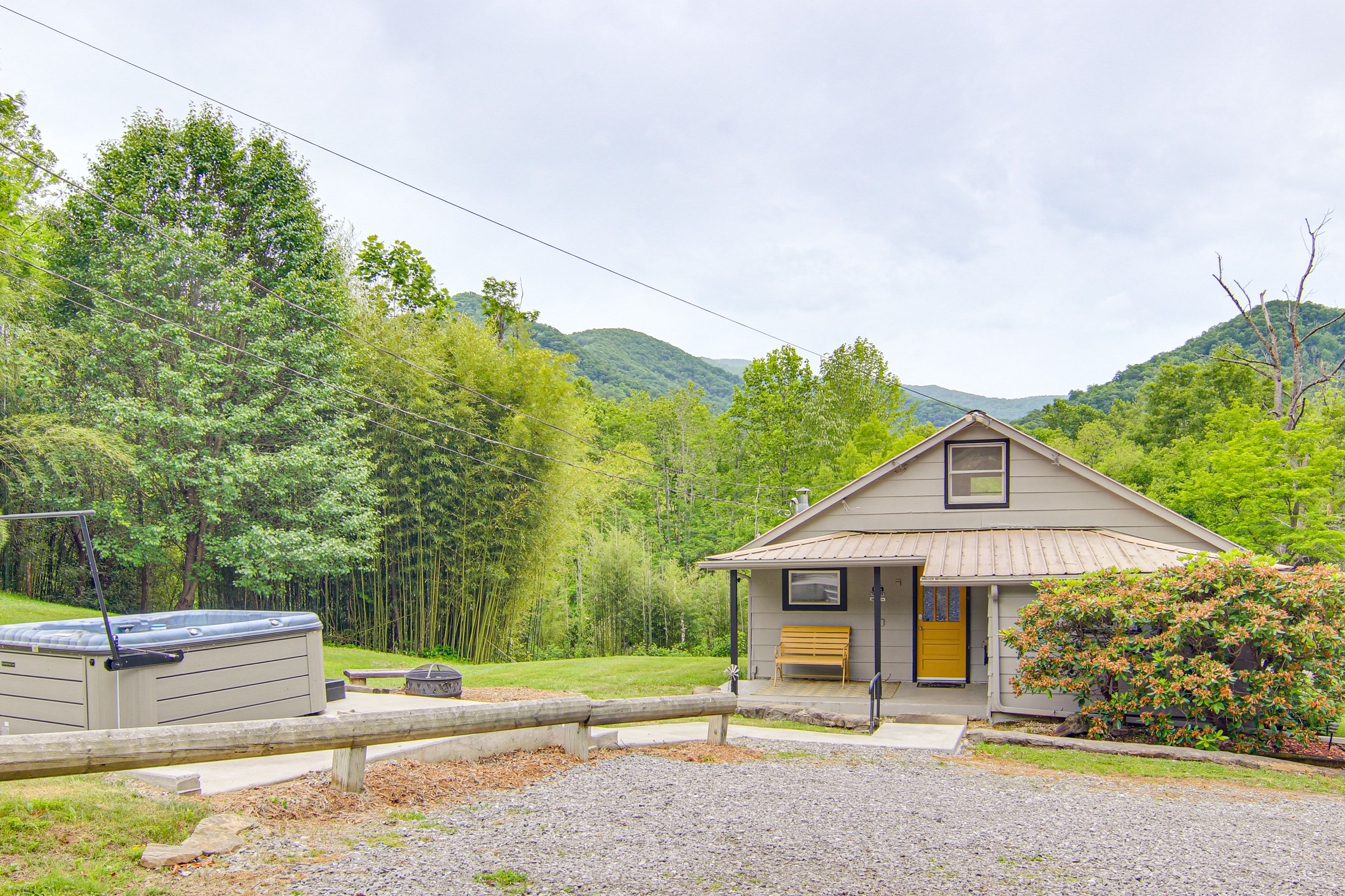 Canton Vacation Rental | 2BR | 1BA | 910 Sq Ft | 2 Steps to Enter
