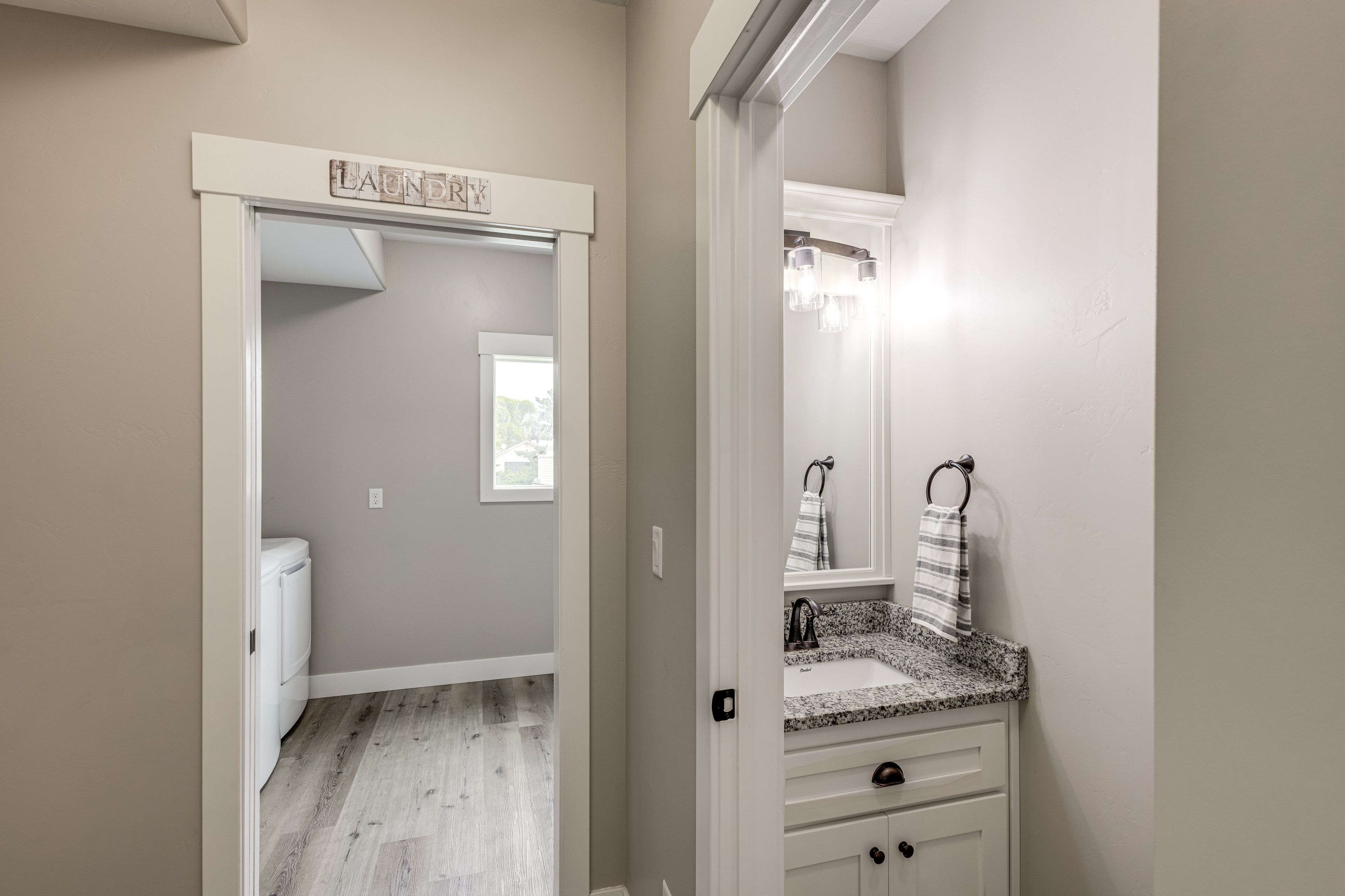 Half Bath | Laundry Room | 1st Floor