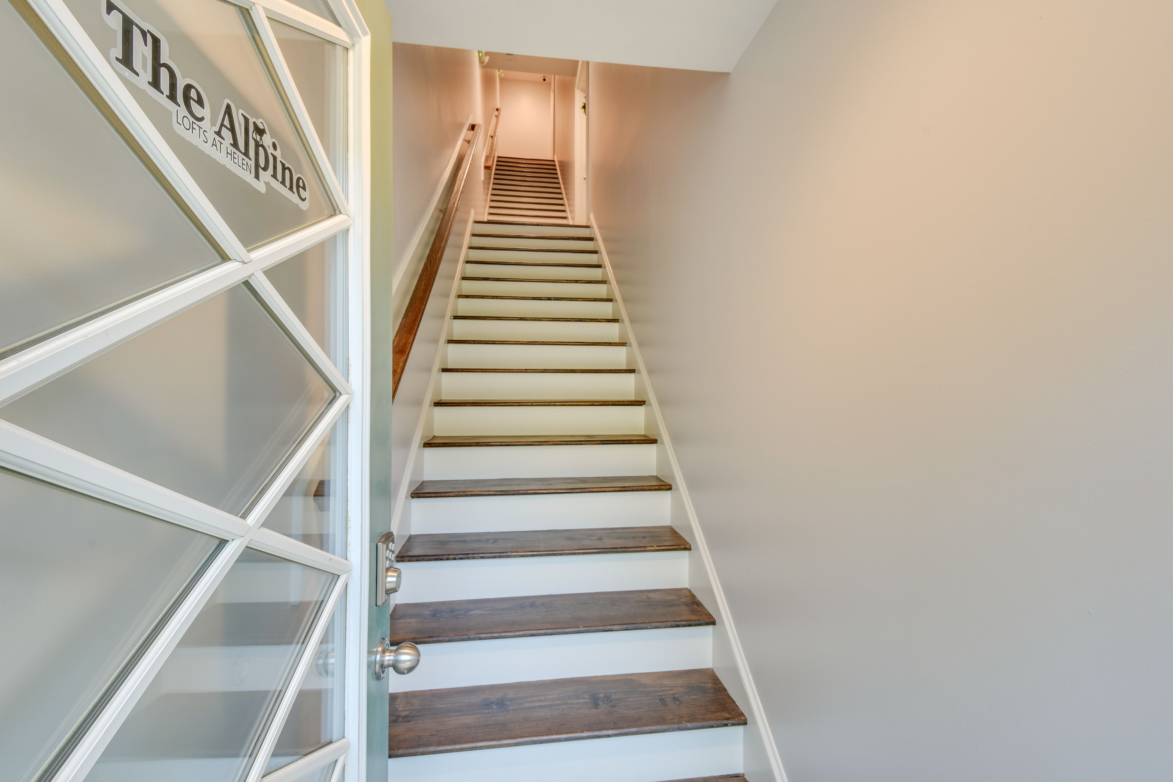 Stairs to Unit Entrance