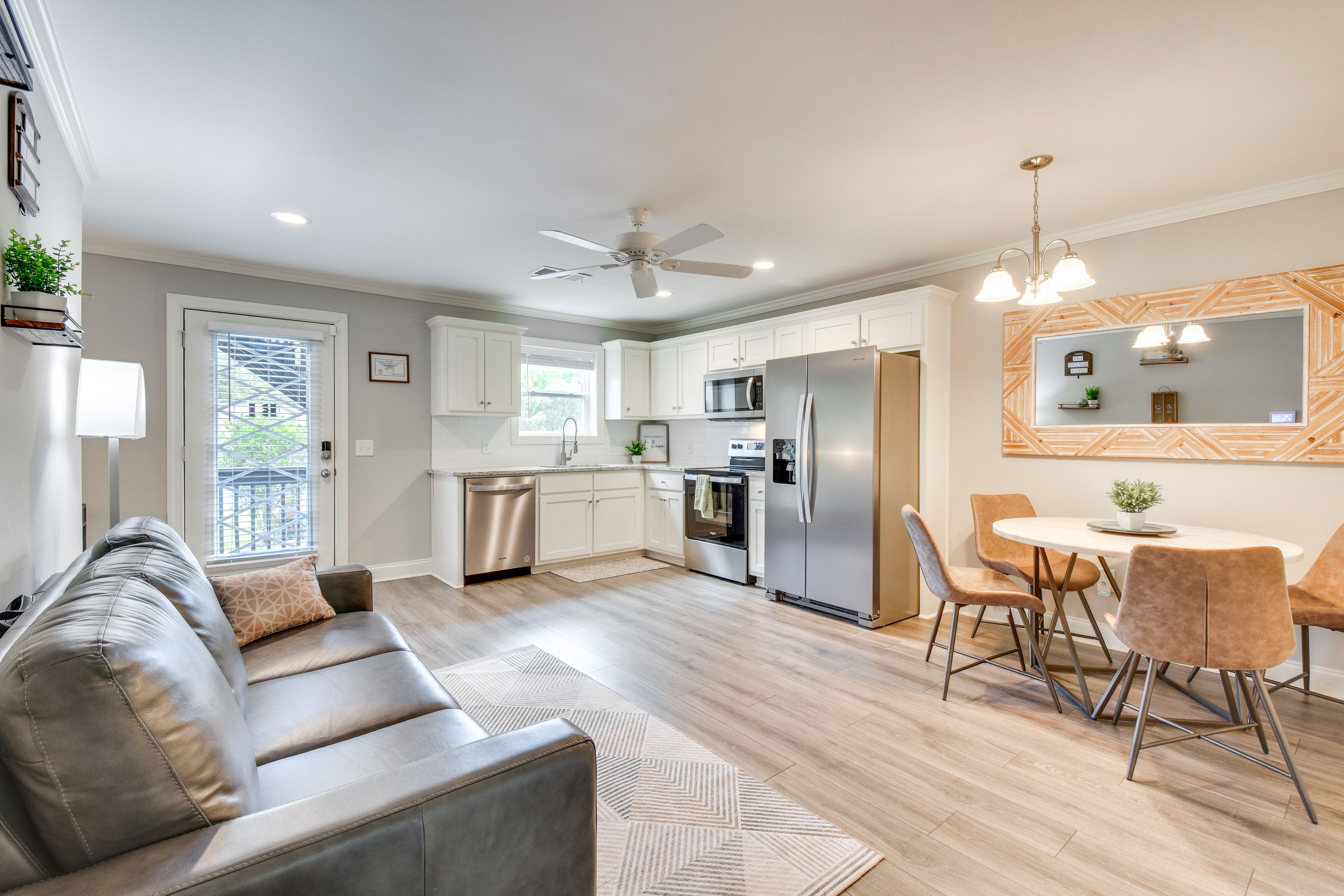 Helen Vacation Rental | 1BR | 1BA | 800 Sq Ft | Stairs Required