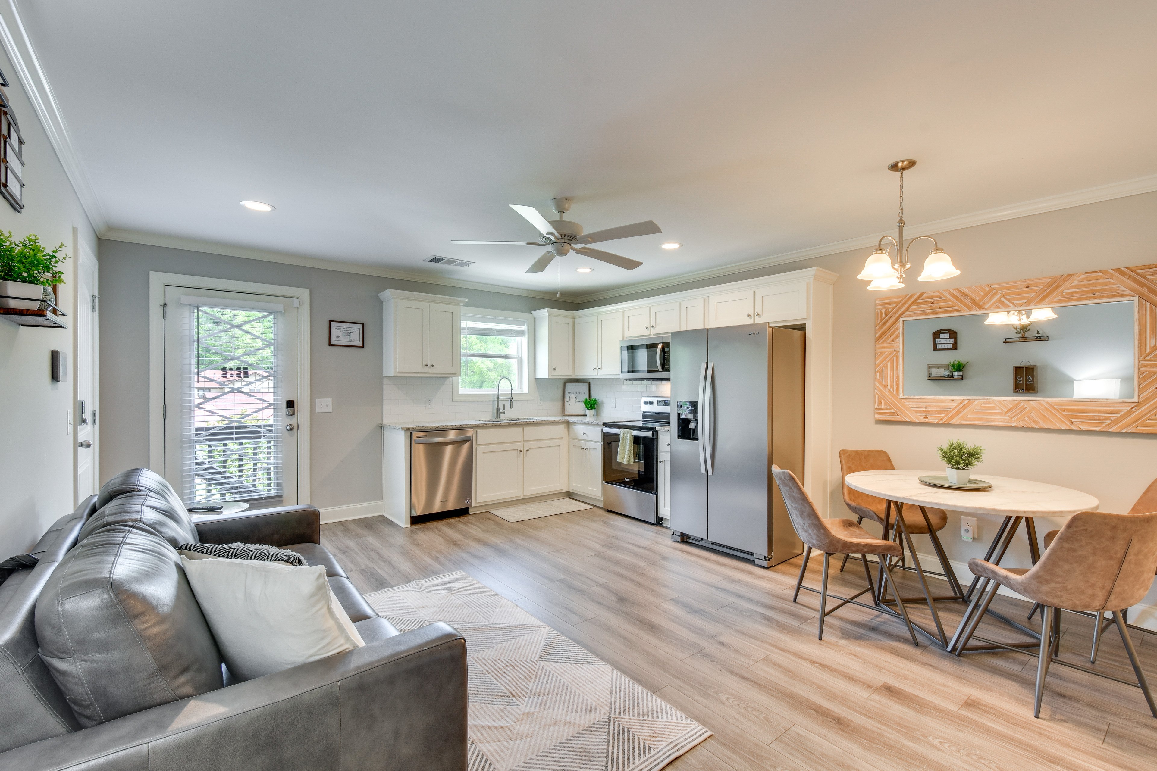 Helen Vacation Rental | 1BR | 1BA | 800 Sq Ft | Stairs Required