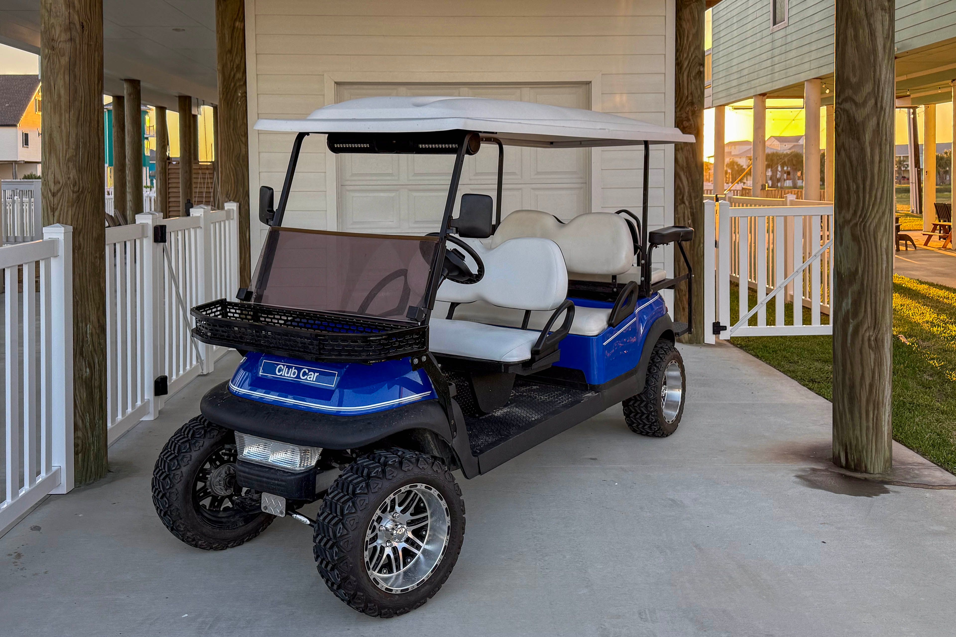 Golf Cart Provided