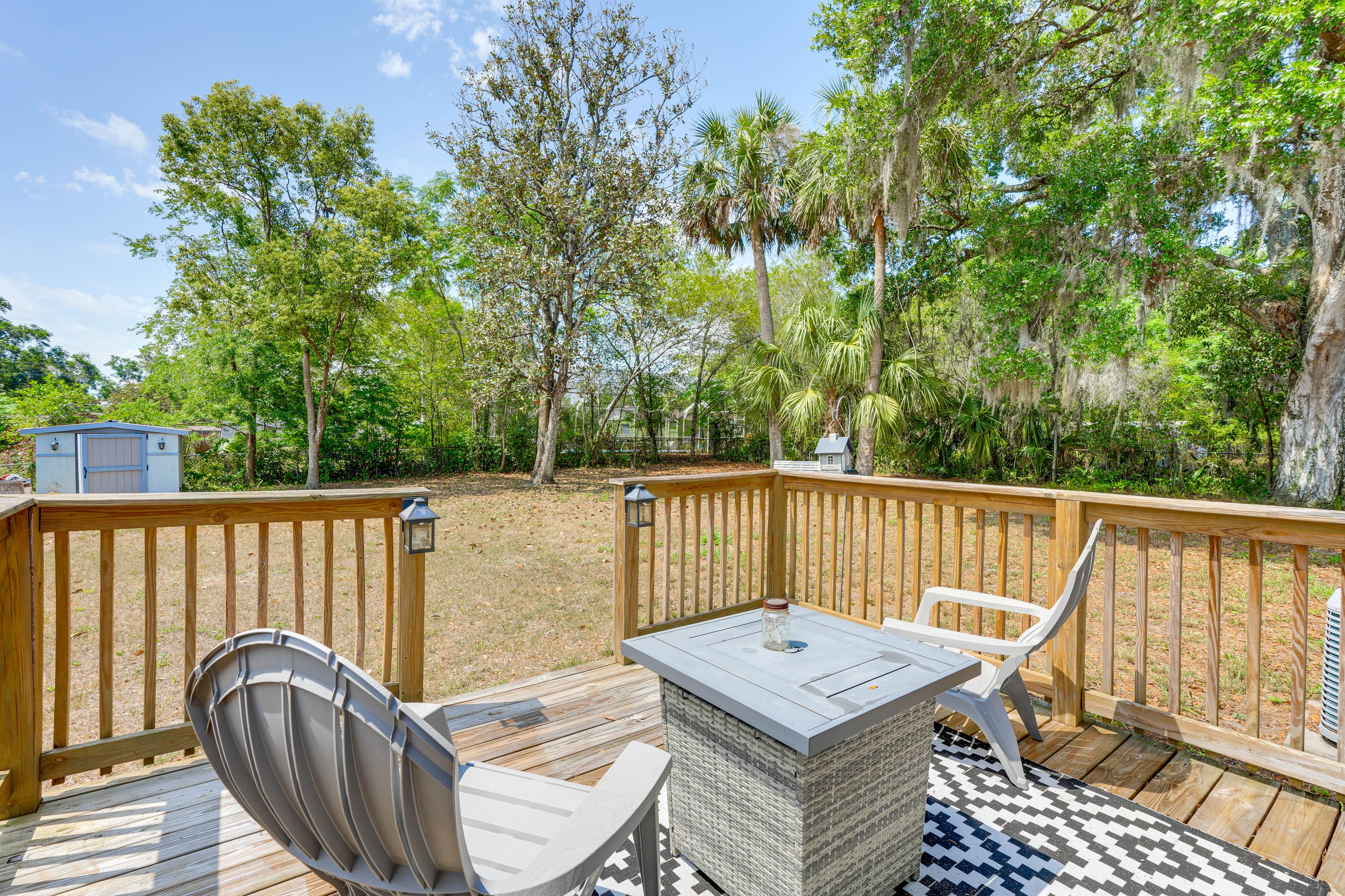 Private Deck | Backyard
