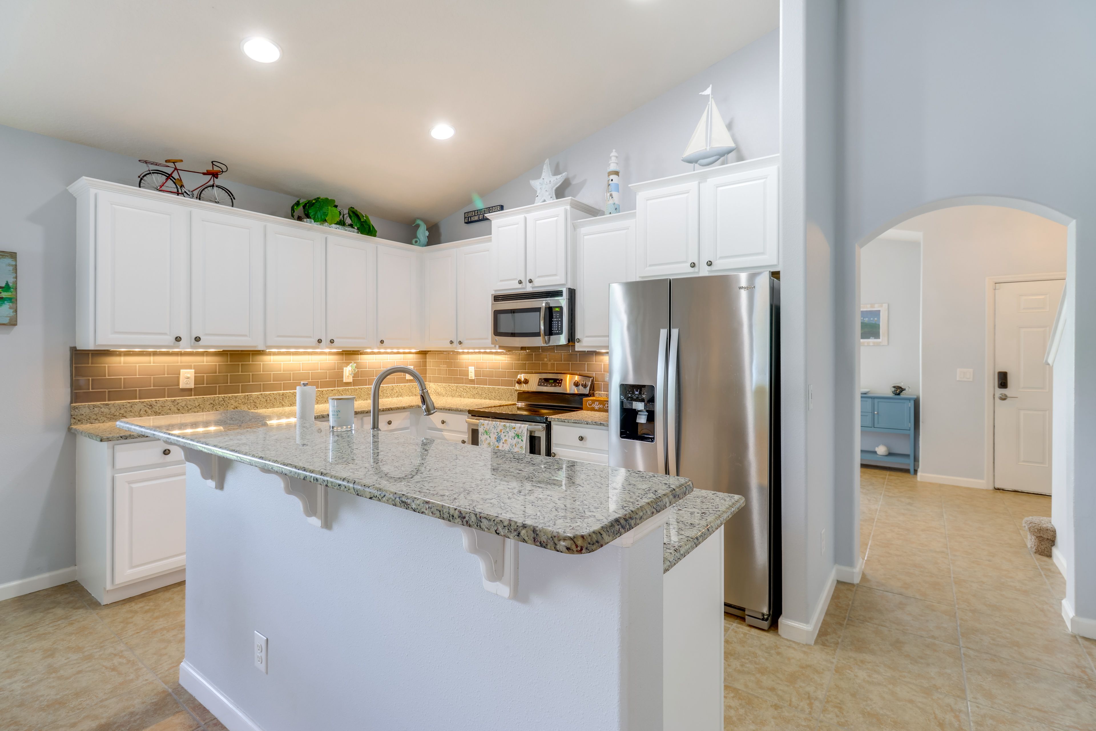 Kitchen | 1st Floor | Drip Coffee Maker | Dishwasher