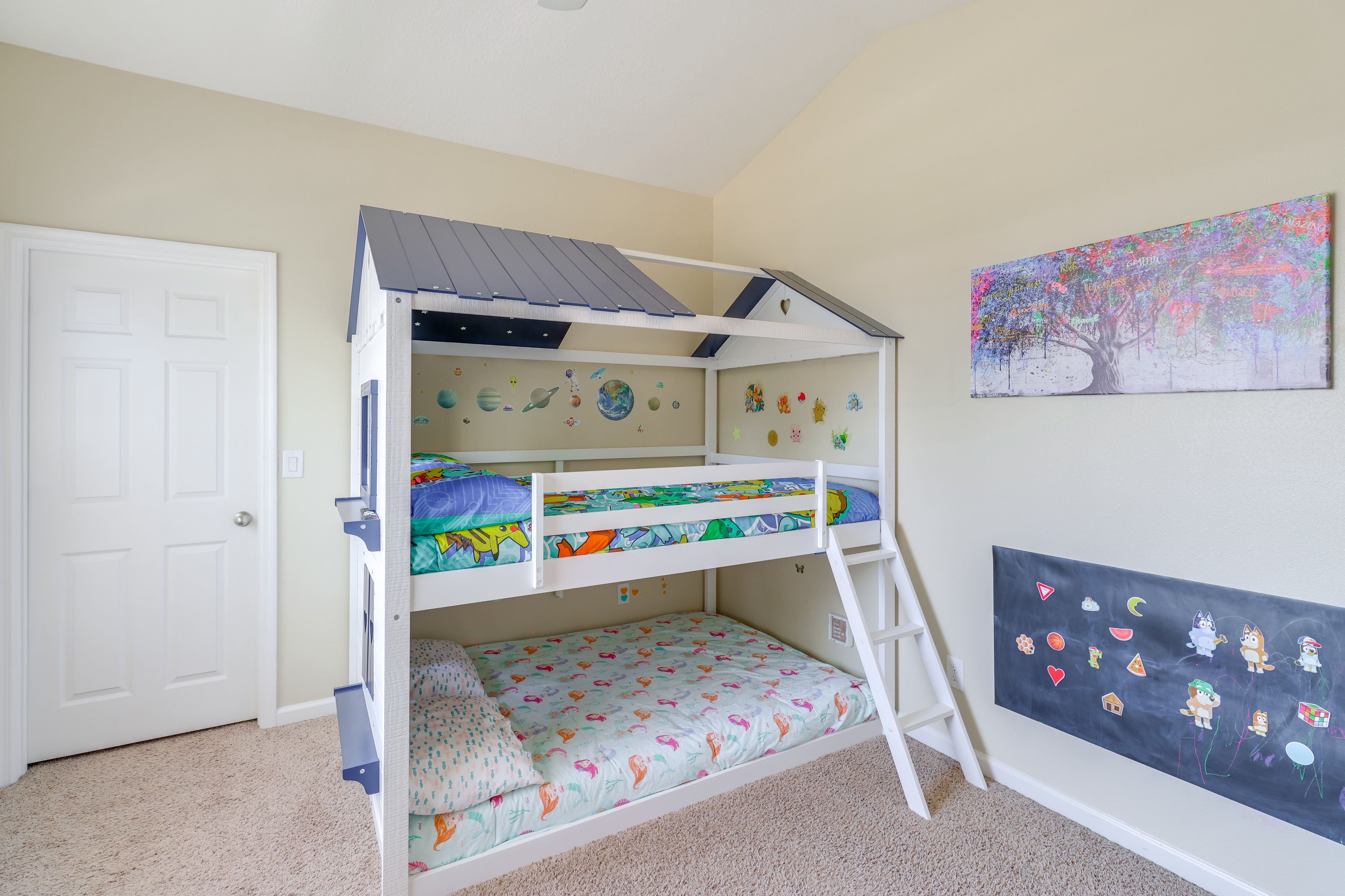 Bedroom 4 | 2nd Floor | Full Bunk Bed | Smart TV