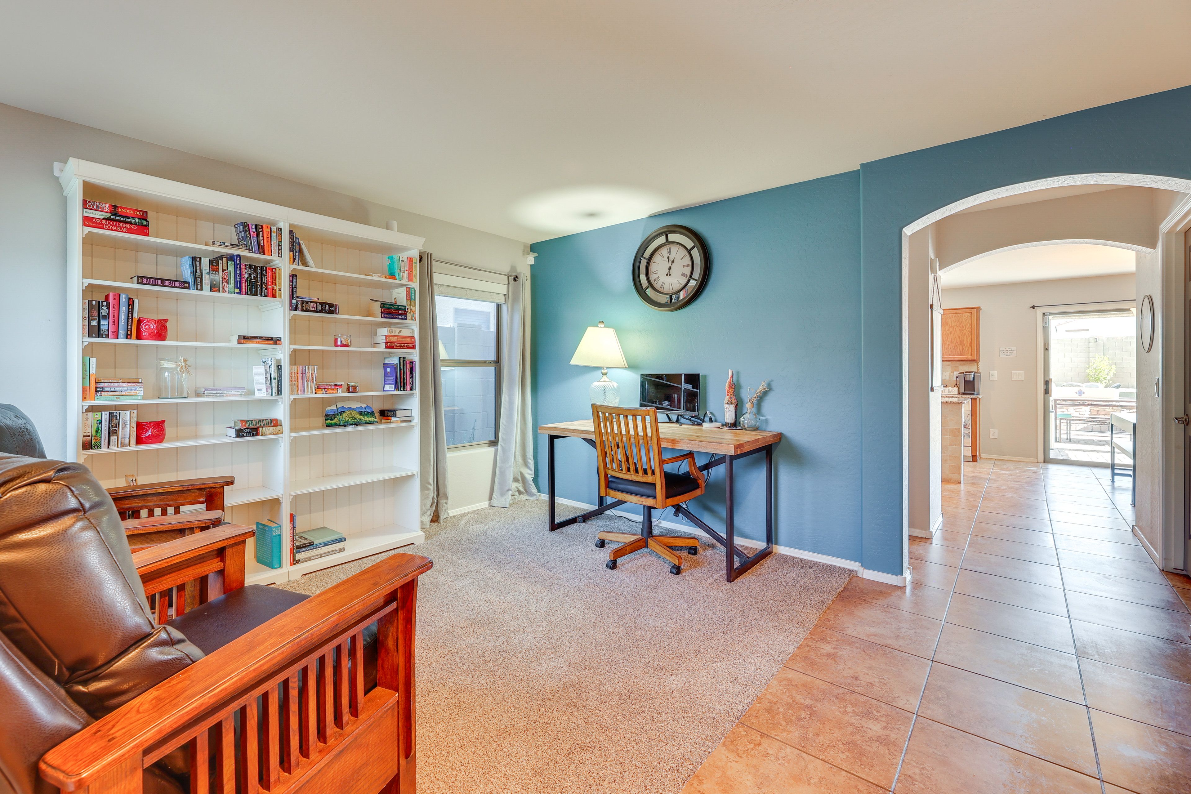 Laptop-Friendly Workspace | 1st Floor | Books