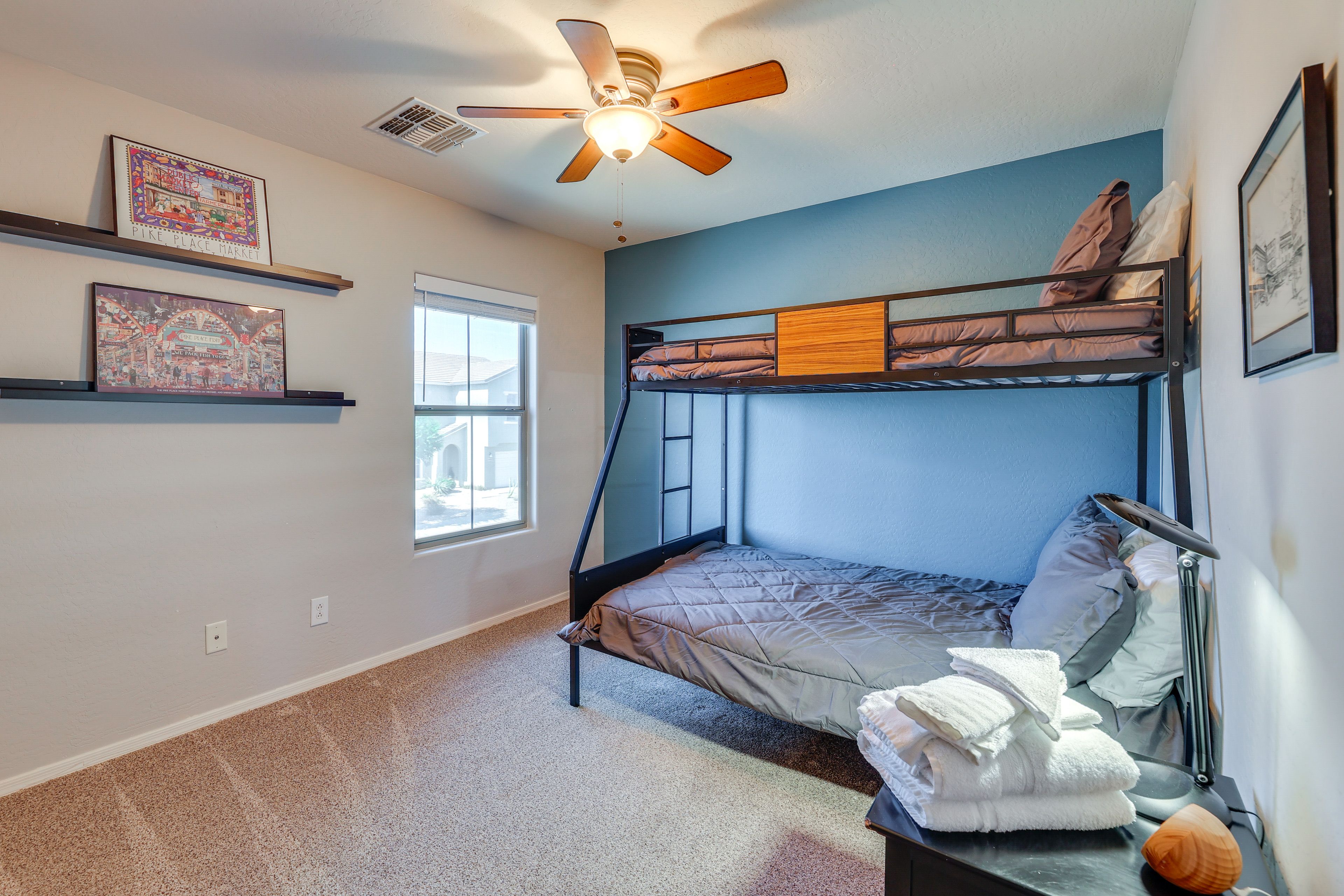Bedroom 4 | 2nd Floor | Twin/Full Bunk Bed