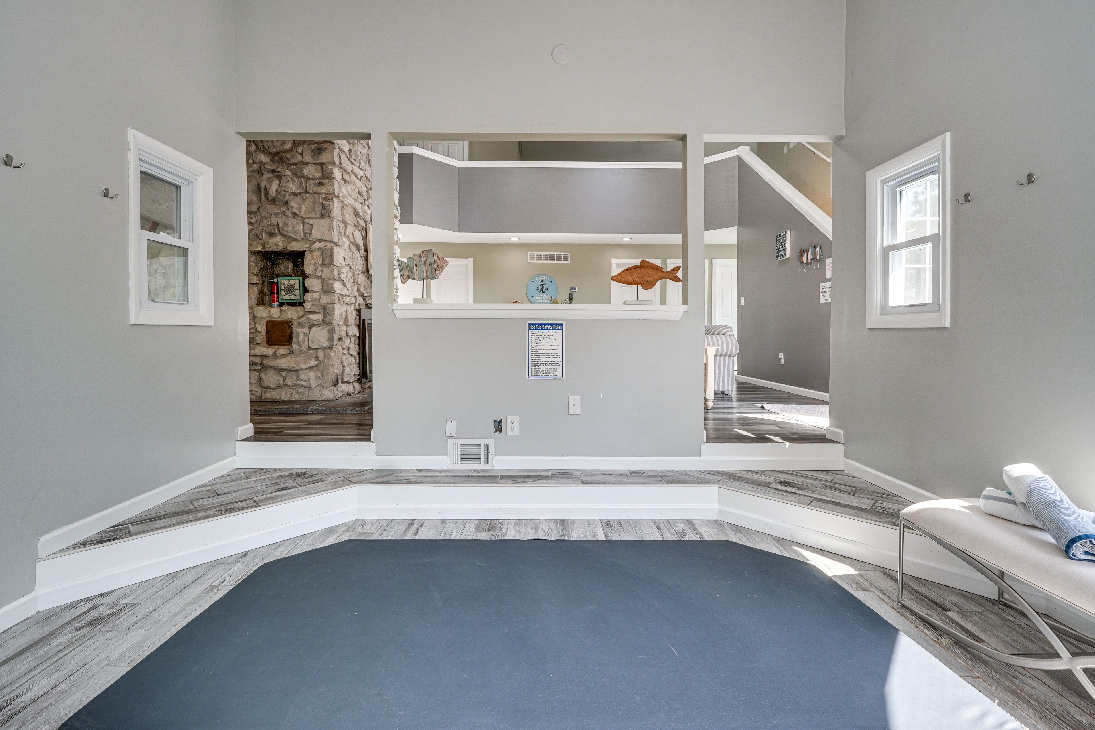 Spa | 1st Floor | Sunken Hot Tub