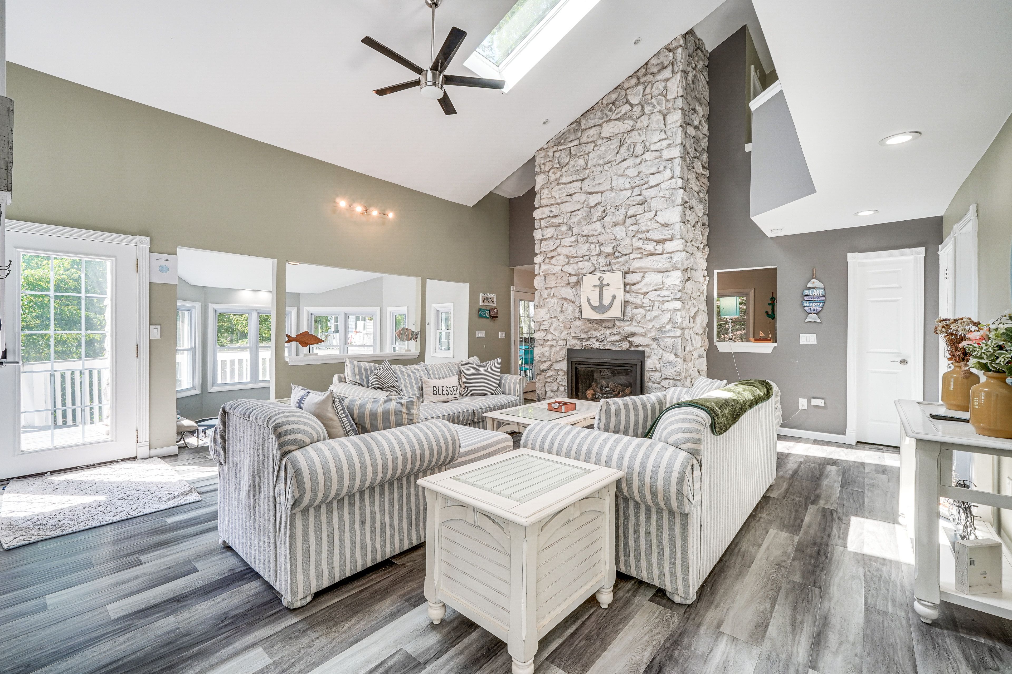 Lake Ariel Vacation Rental | 4BR | 2BA | Stairs to Enter | 2,200 Sq Ft