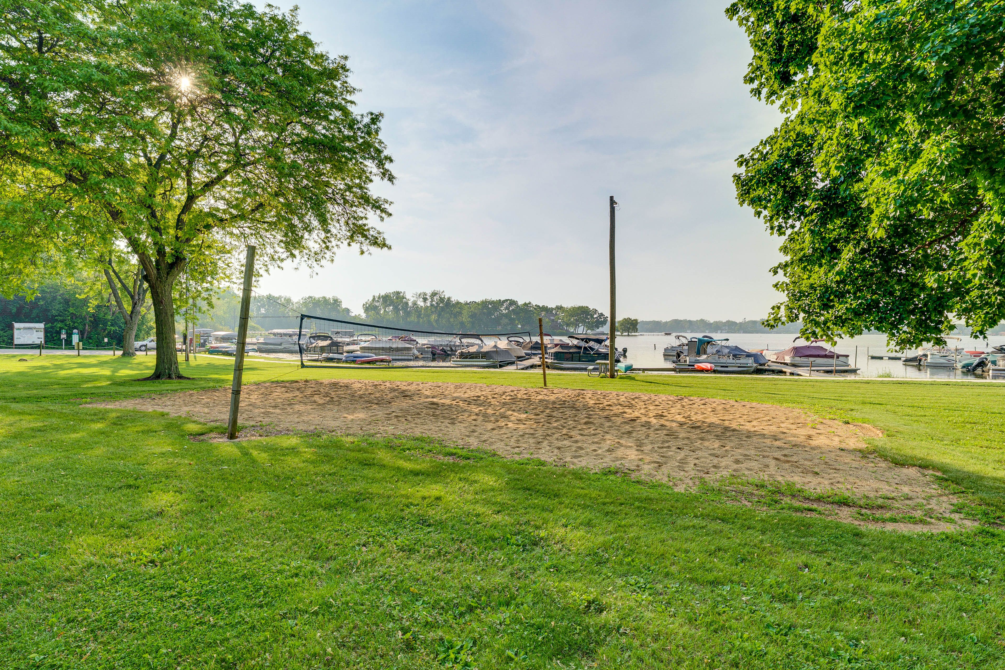 Lake Access | Sand Volleyball Court | Playground | Boat Launch | Gazebo