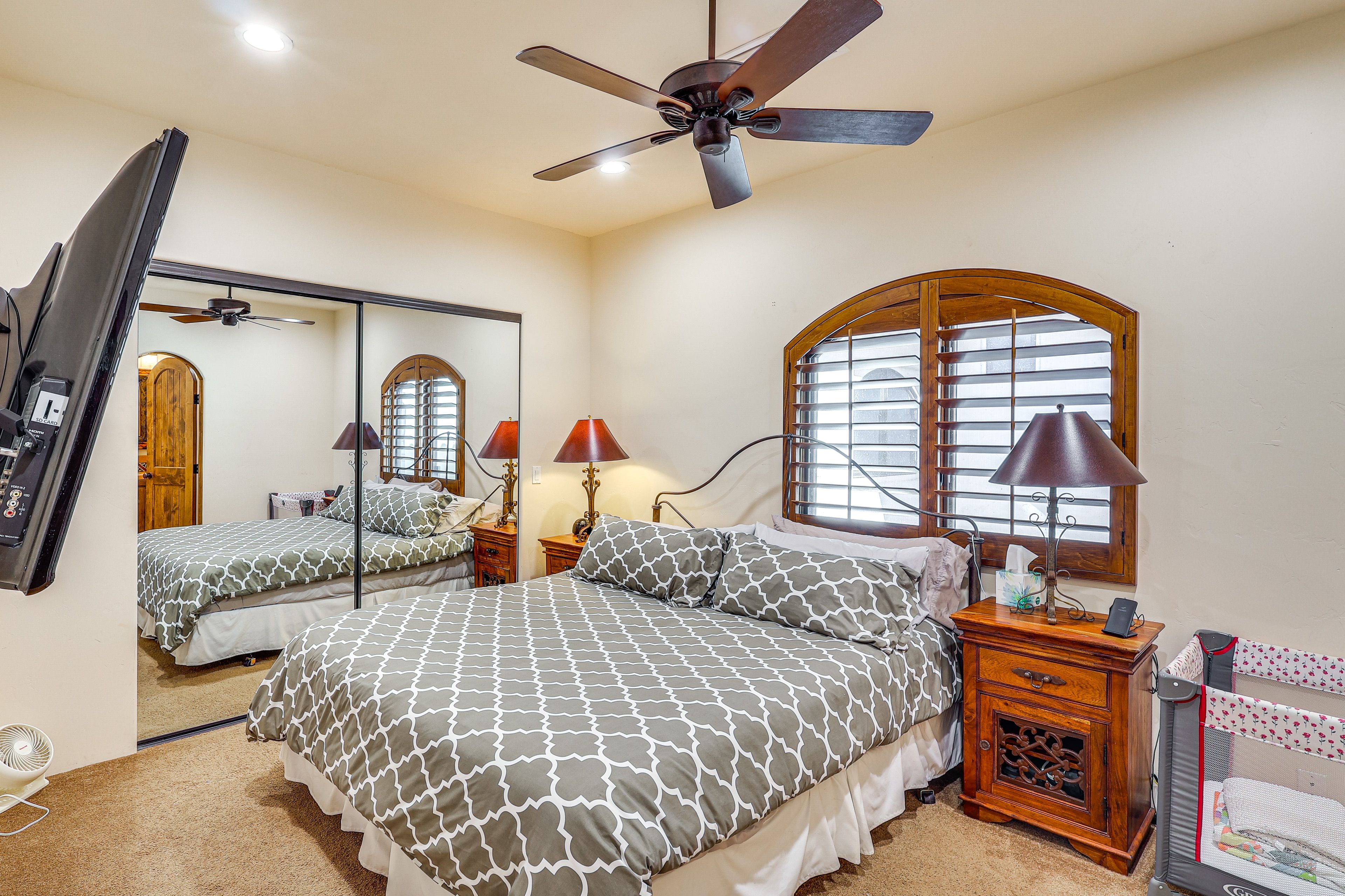 Bedroom 2 | 2nd Floor | King Bed | Smart TV