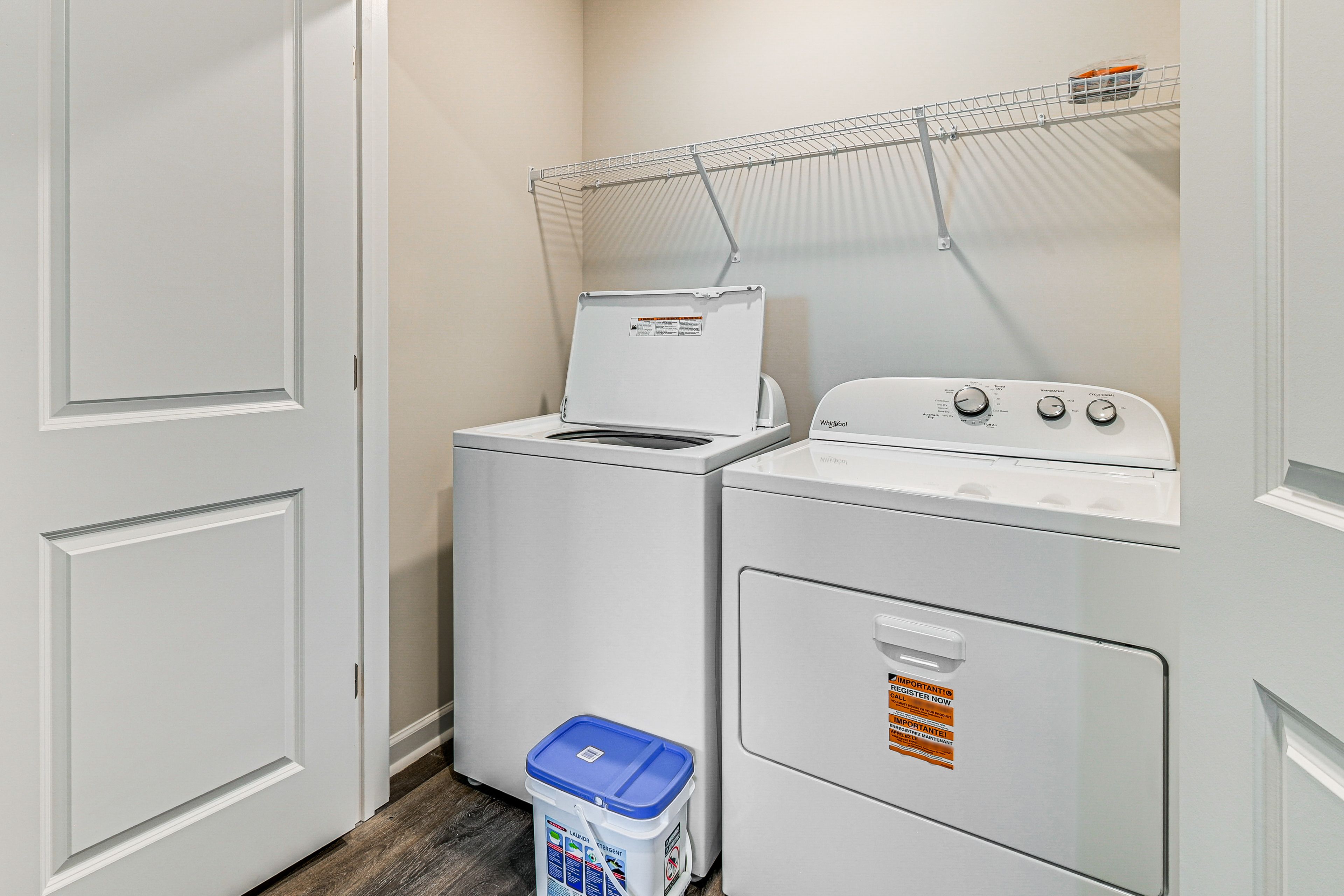 In-Unit Laundry | Detergent | Iron & Board | 1st Floor
