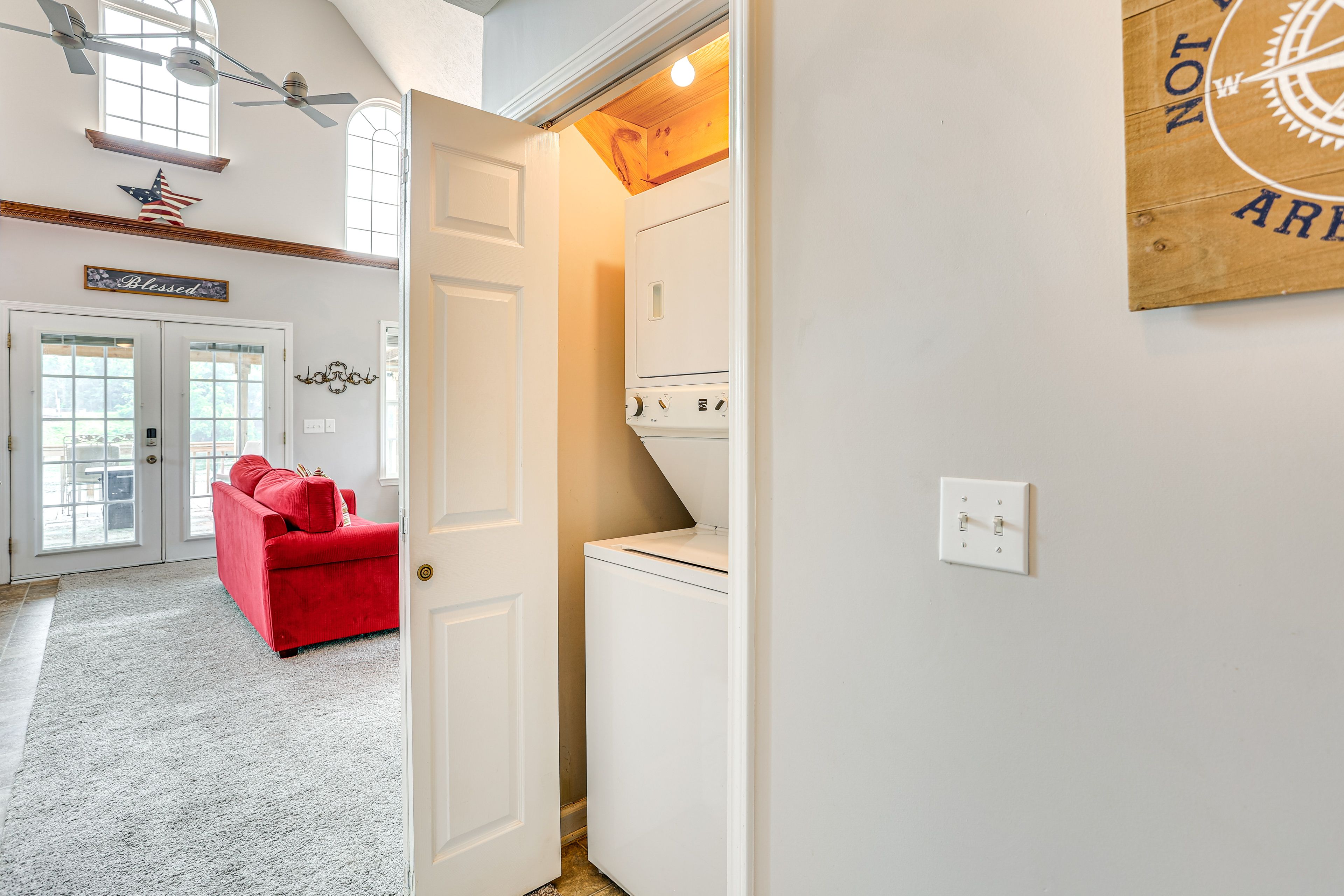 Laundry Closet | 1st Floor | Washer & Dryer