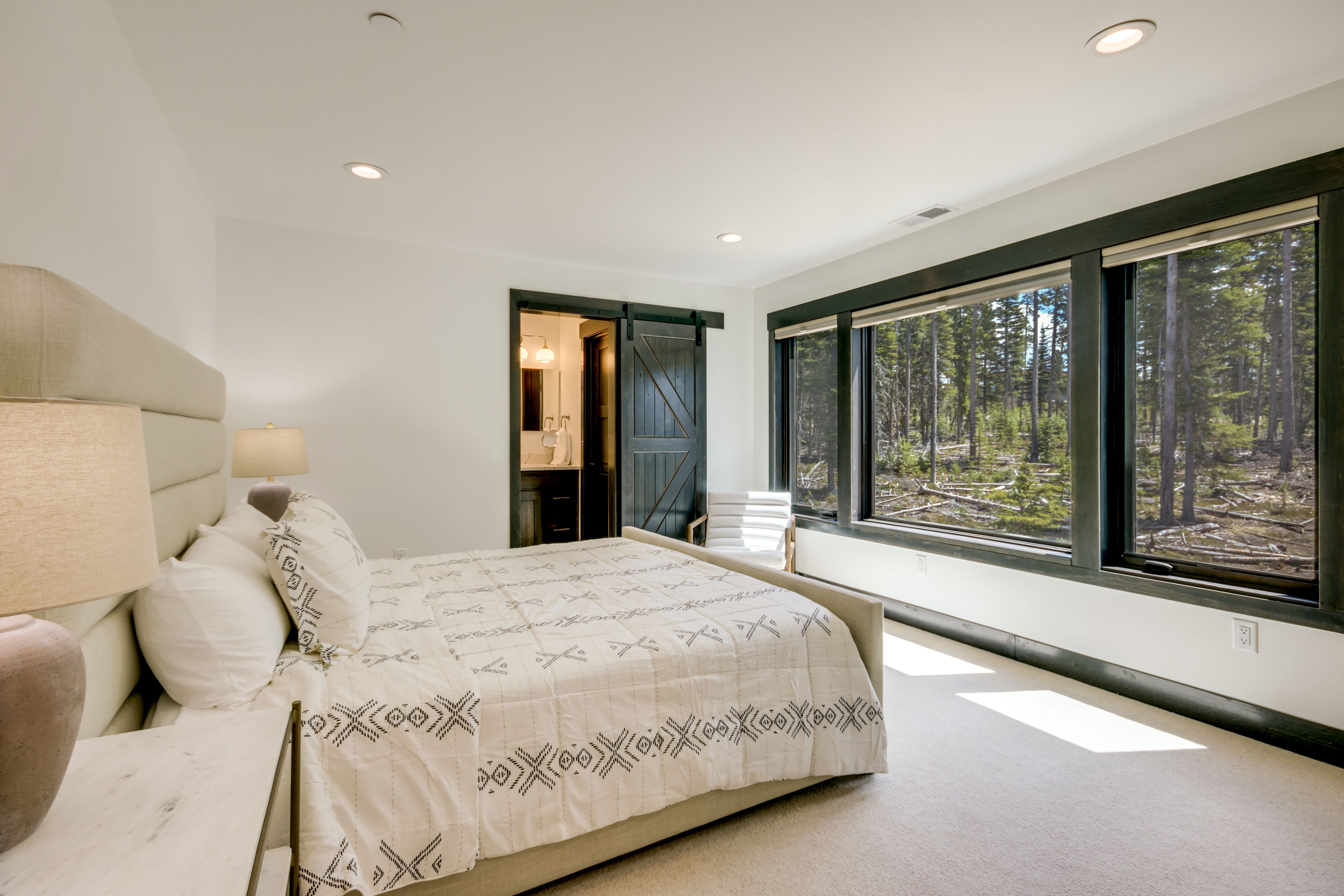 Bedroom 4 | Top Floor | King Bed | Queen Sleeper Sofa