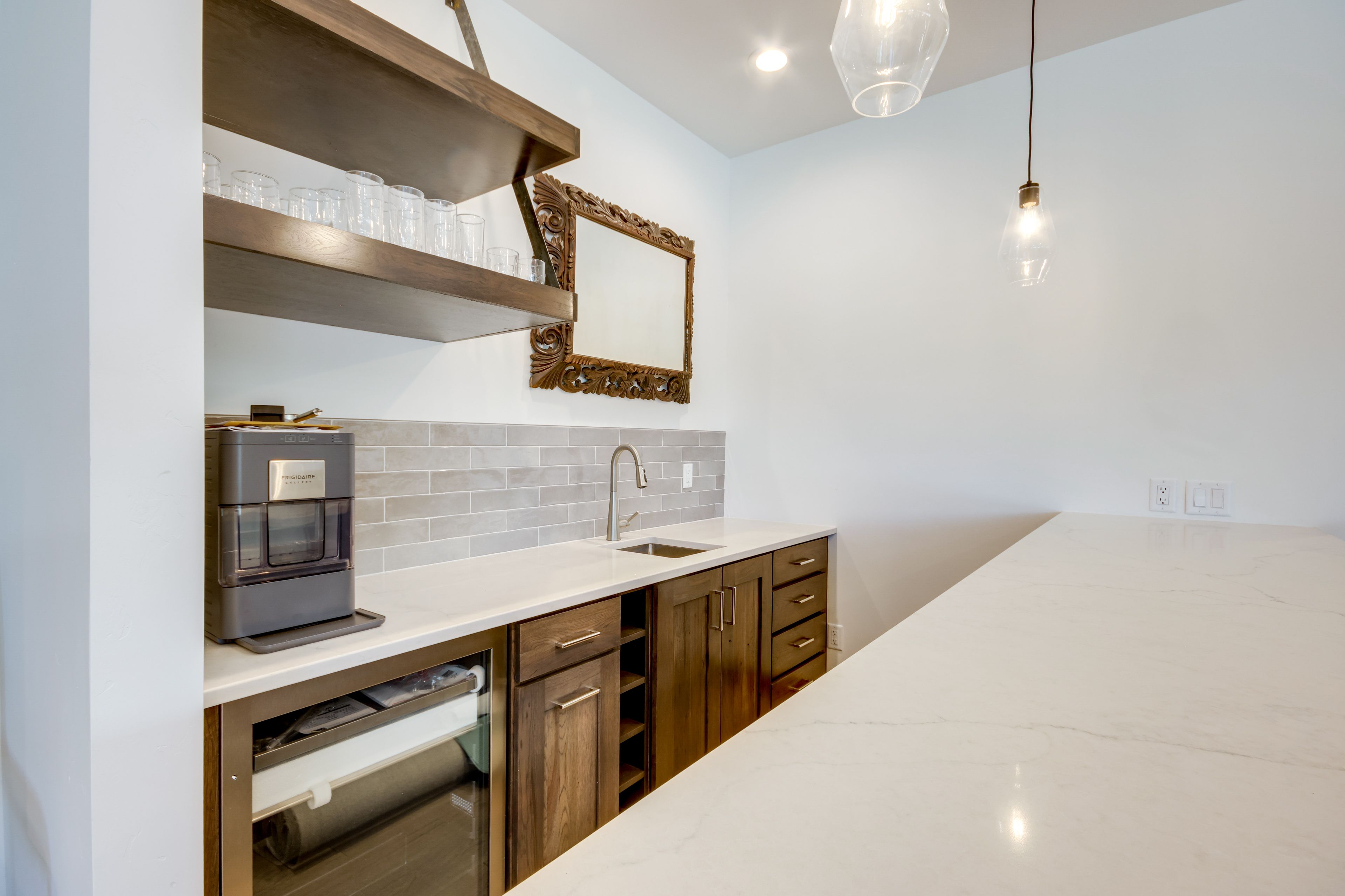 Wet Bar | Ground Floor | Ice Maker | Beverage Cooler