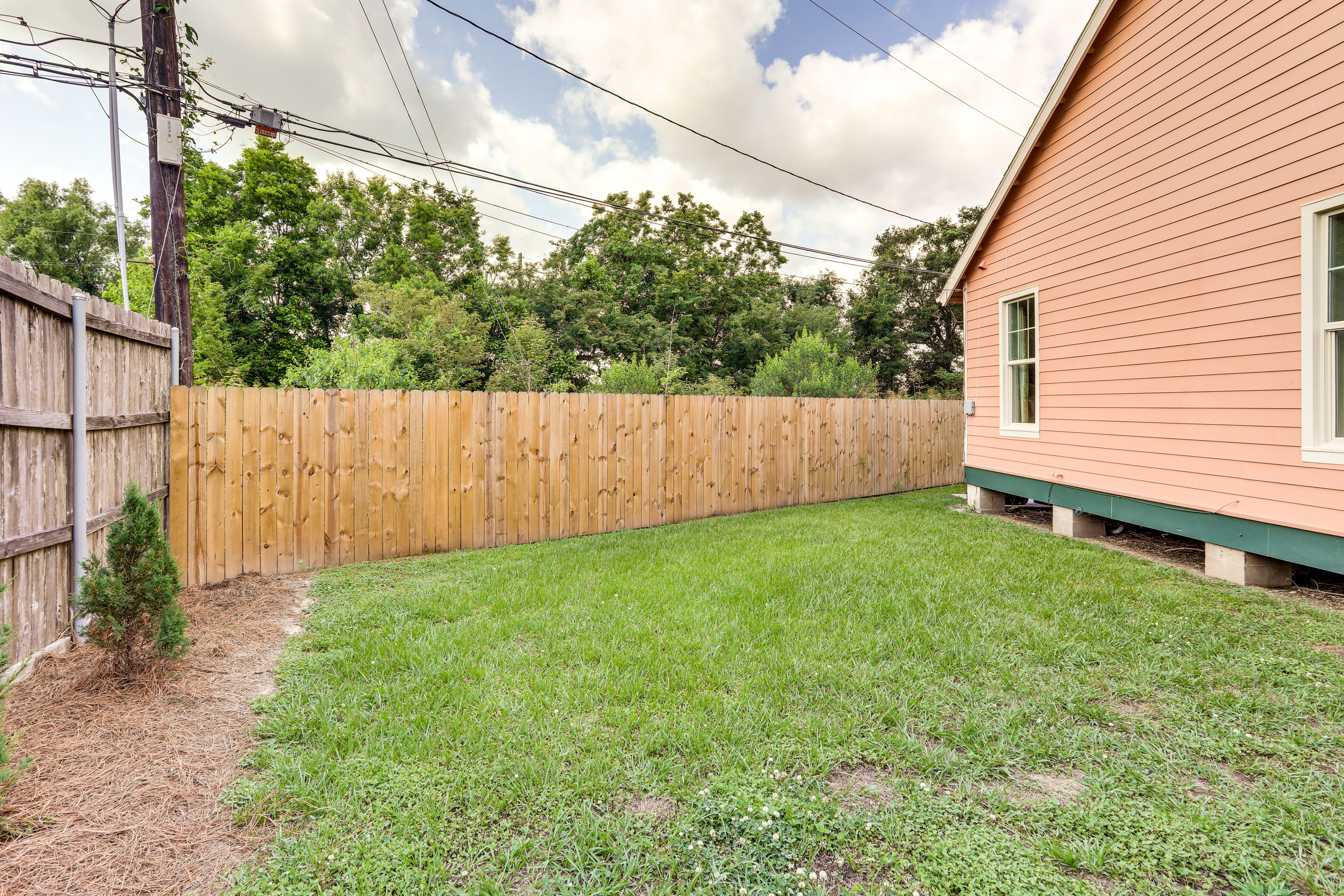Private Backyard Area
