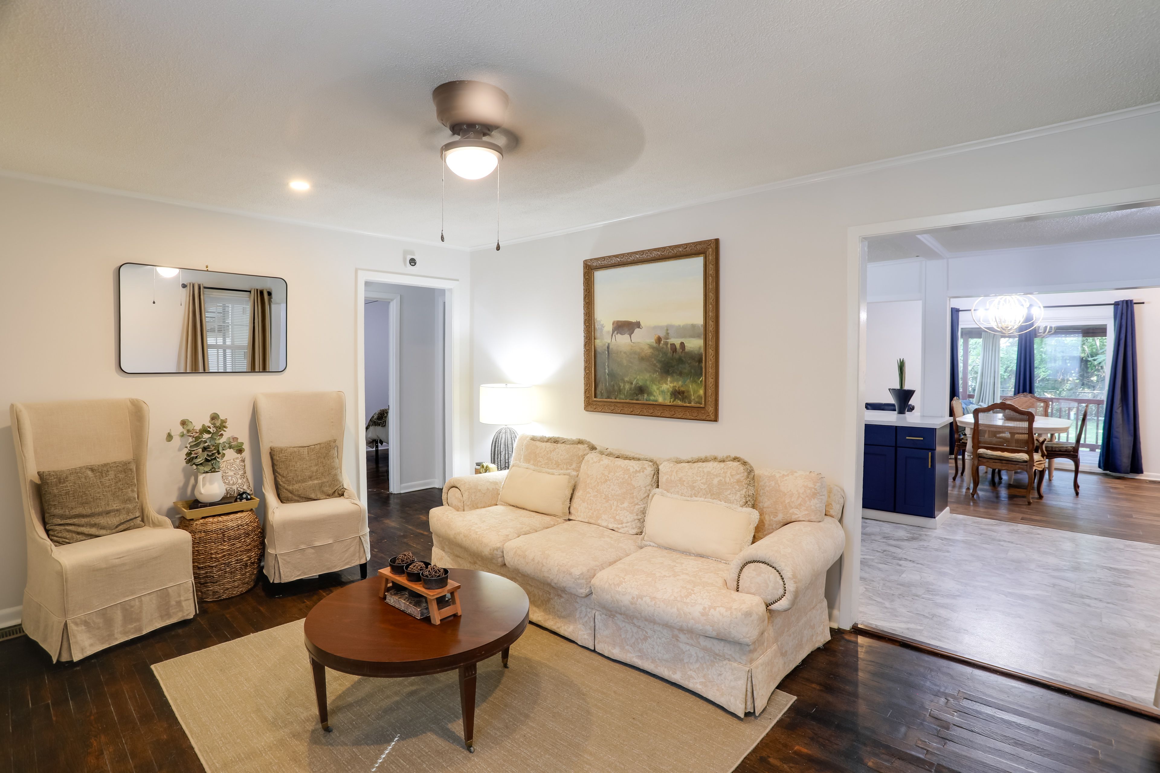 Greenwood Vacation Rental | 3BR | 1BA | 1,250 Sq Ft | 4 Steps to Enter