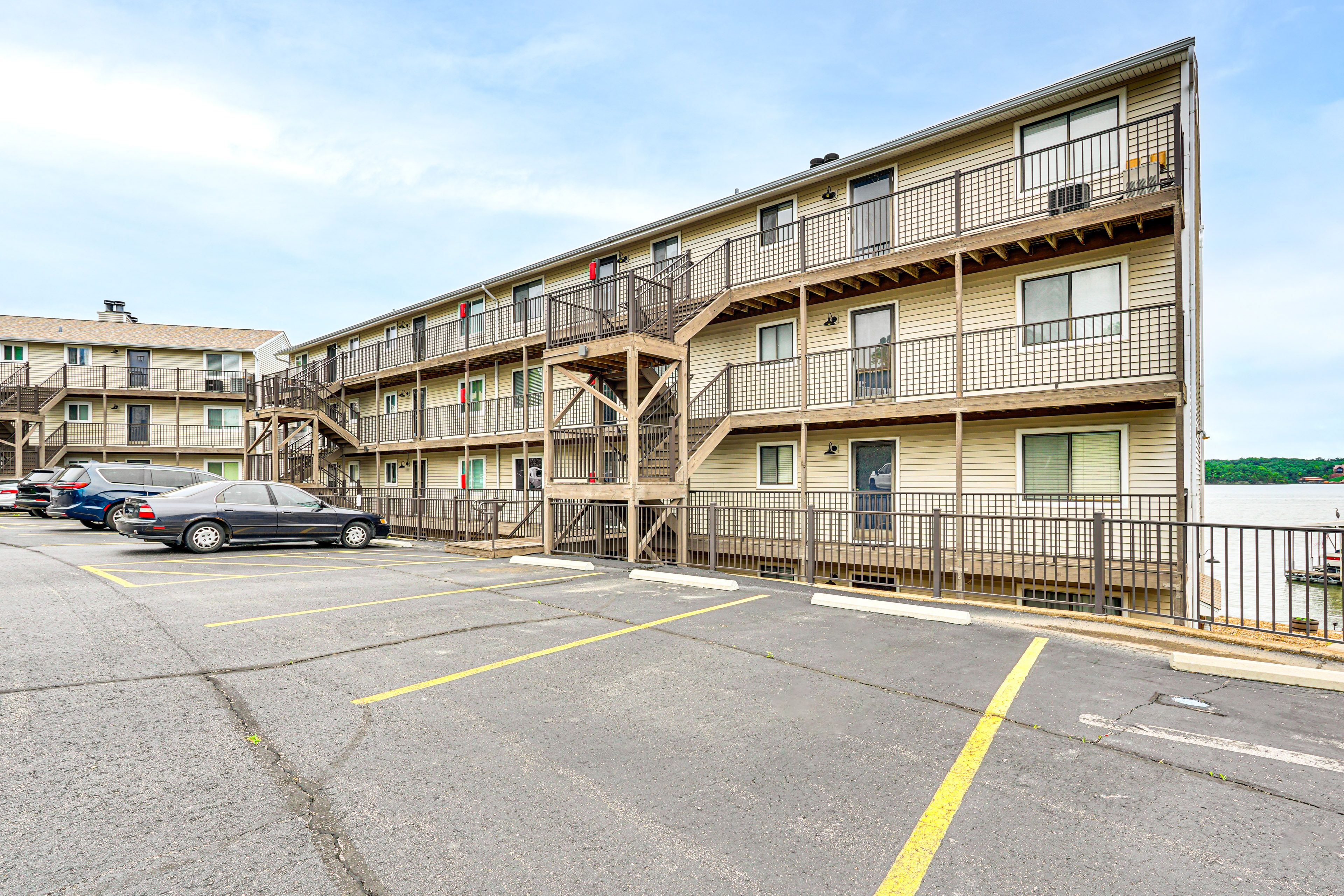 Exterior | Open Community Parking Lot
