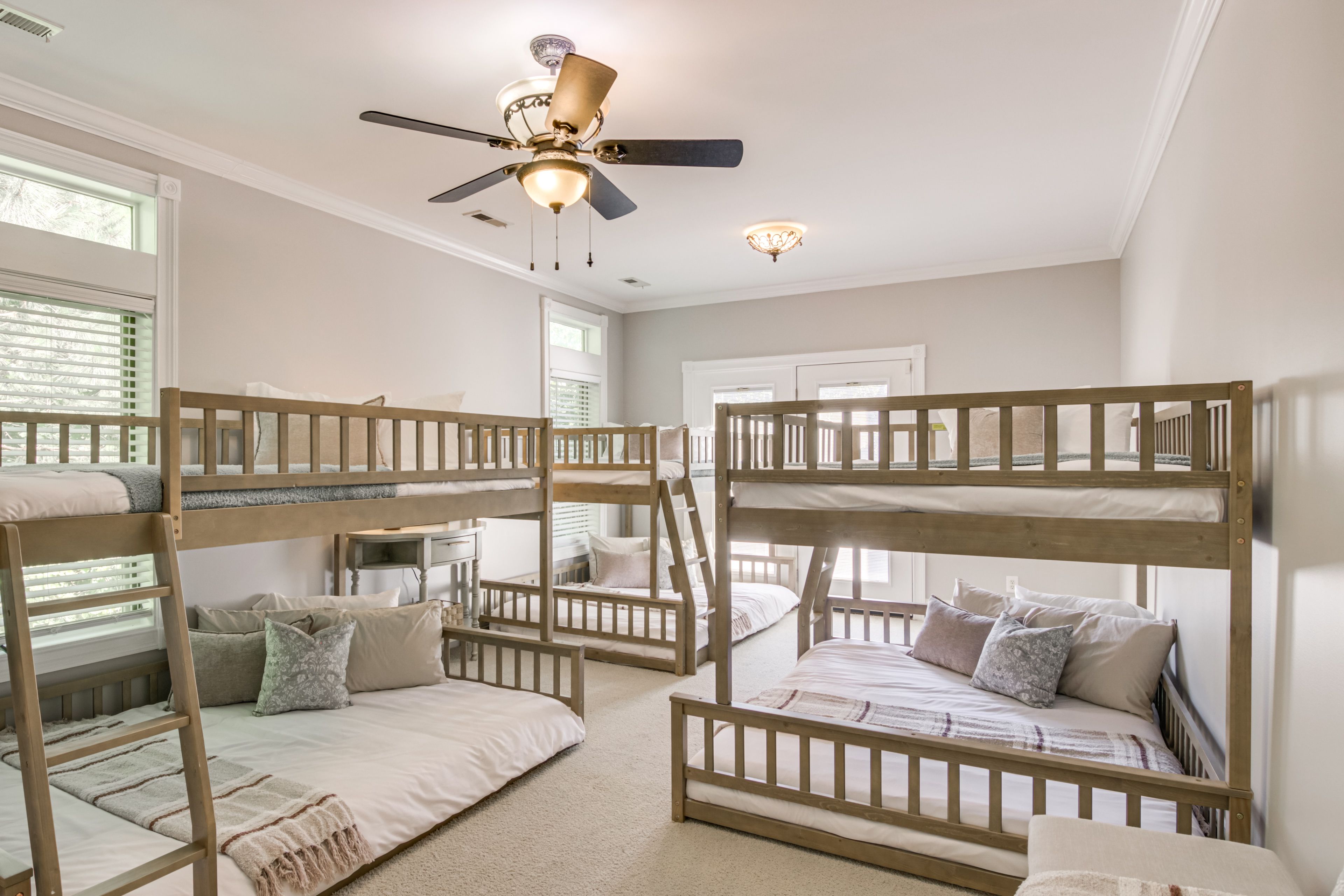 Bedroom 3 | 2nd Floor | 3 Full/Queen Bunk Beds