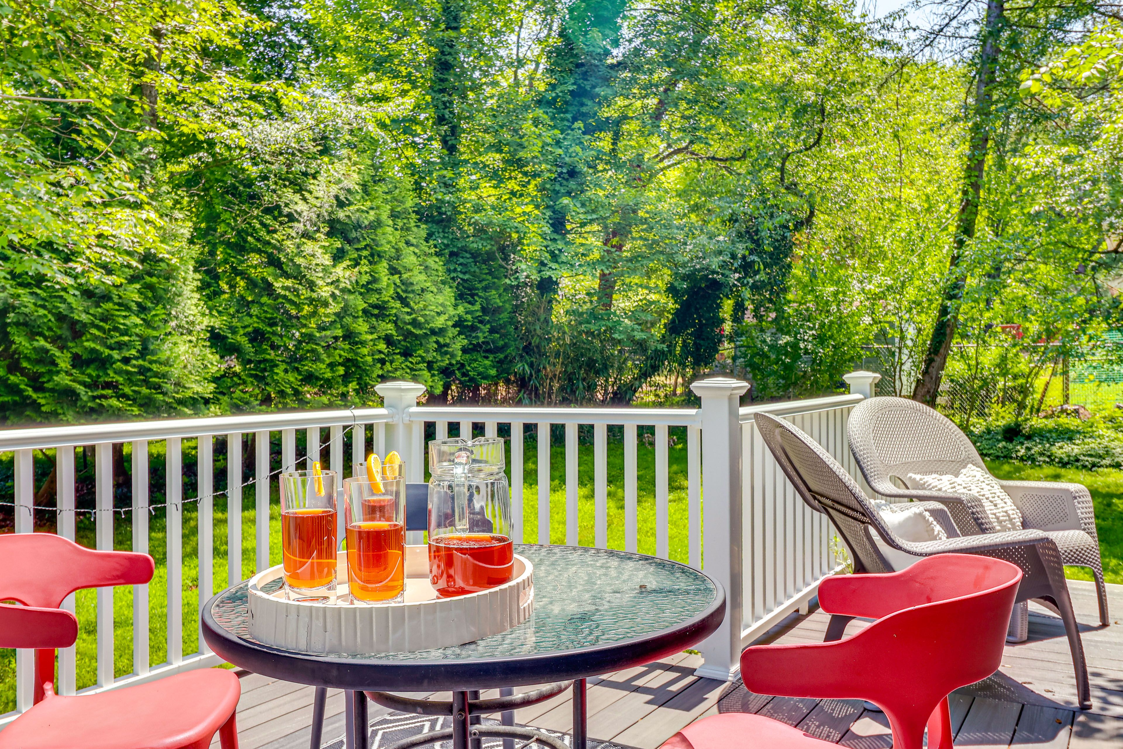 Main-Level Deck | Outdoor Dining | 1 Mi to Palmer Square