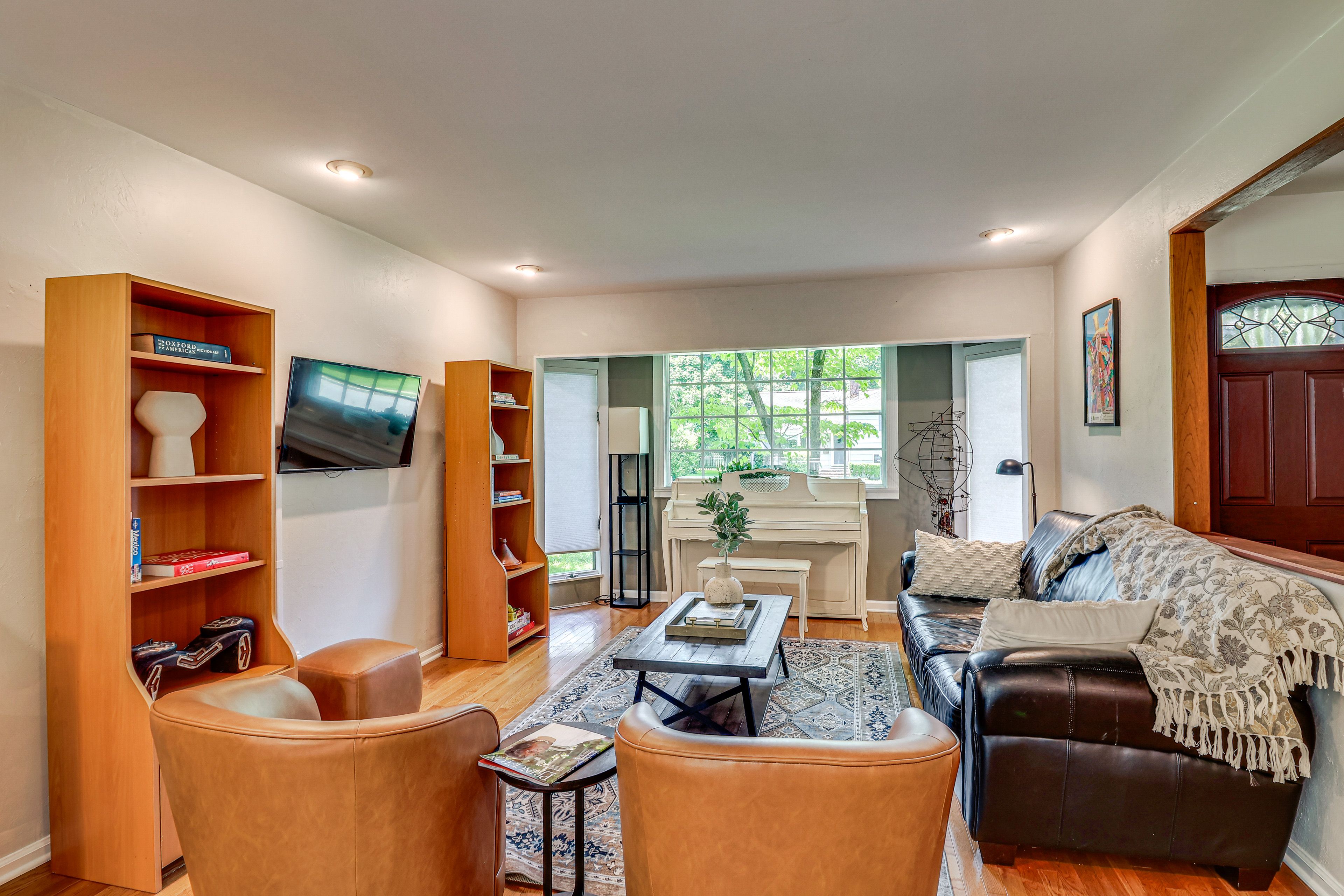 Princeton Vacation Rental | 4BR | 2BA | 2,000 Sq Ft | Stairs Required